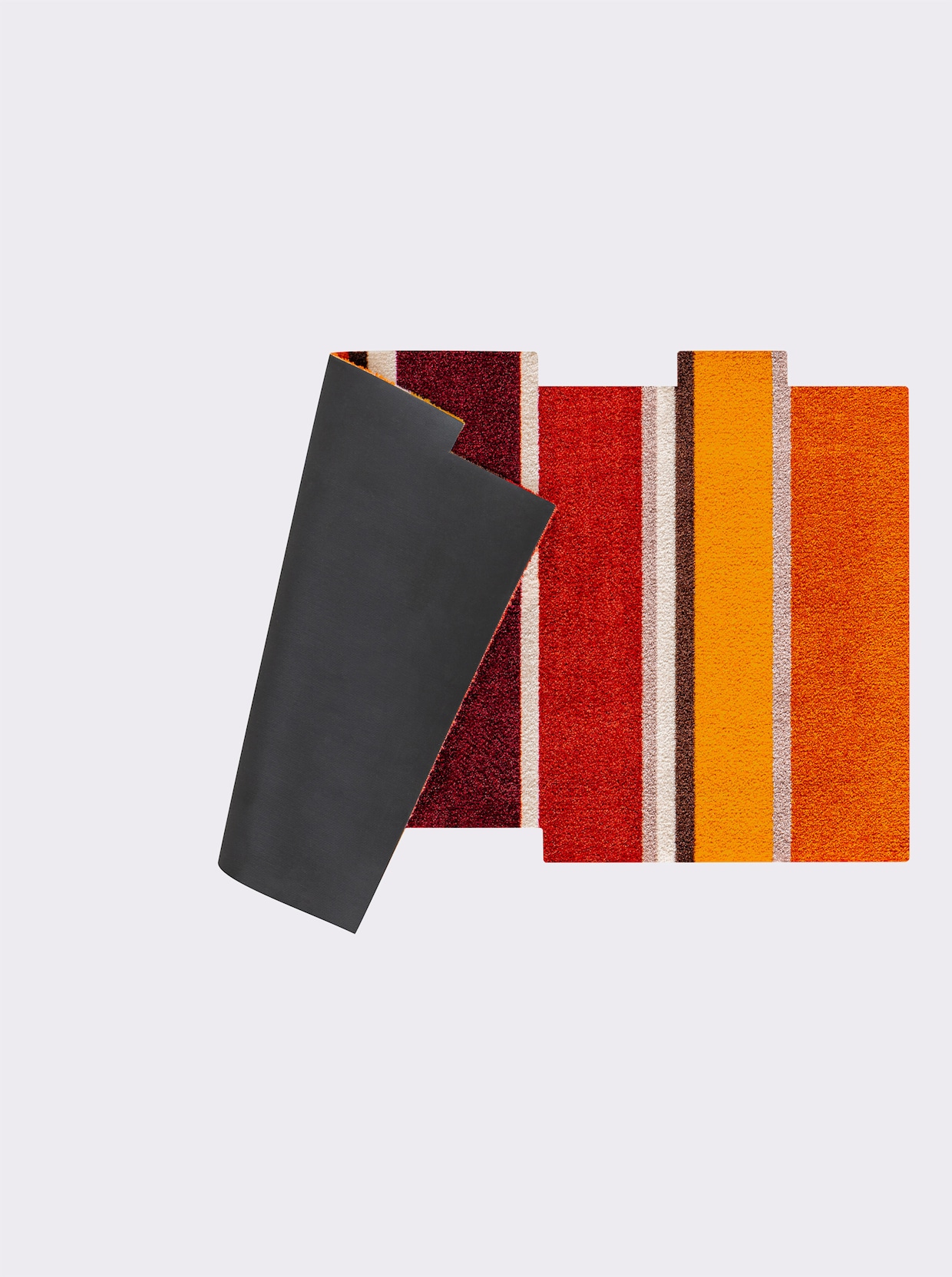 wash+dry by Kleen-Tex Voetmat - terra gestreept