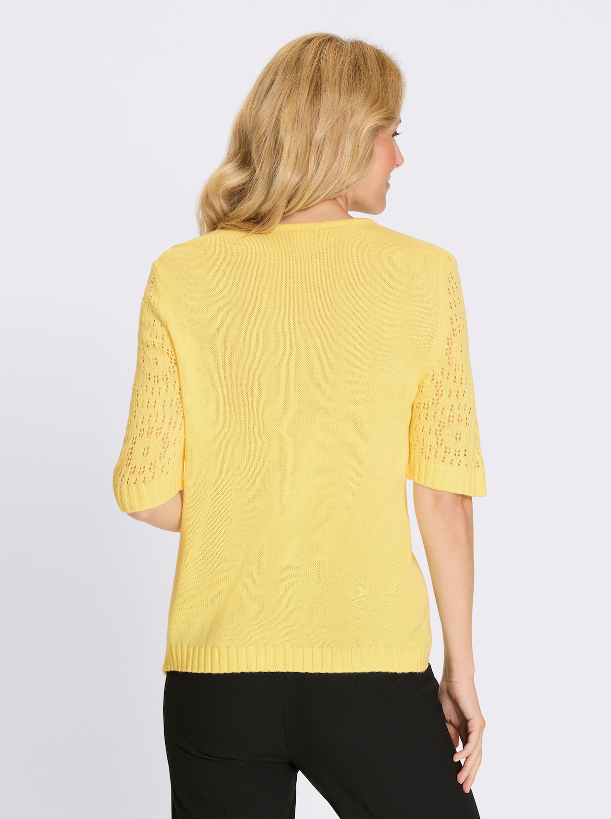 Pullover - zitrone