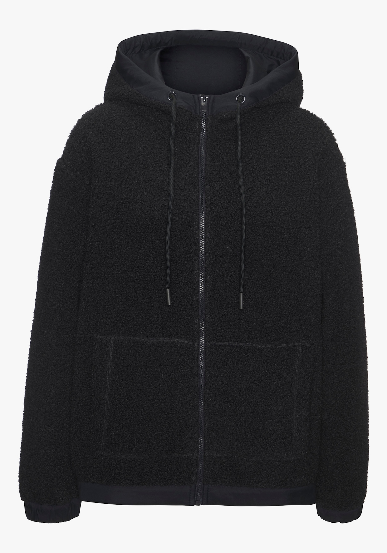 Elbsand Fleecejacke - schwarz