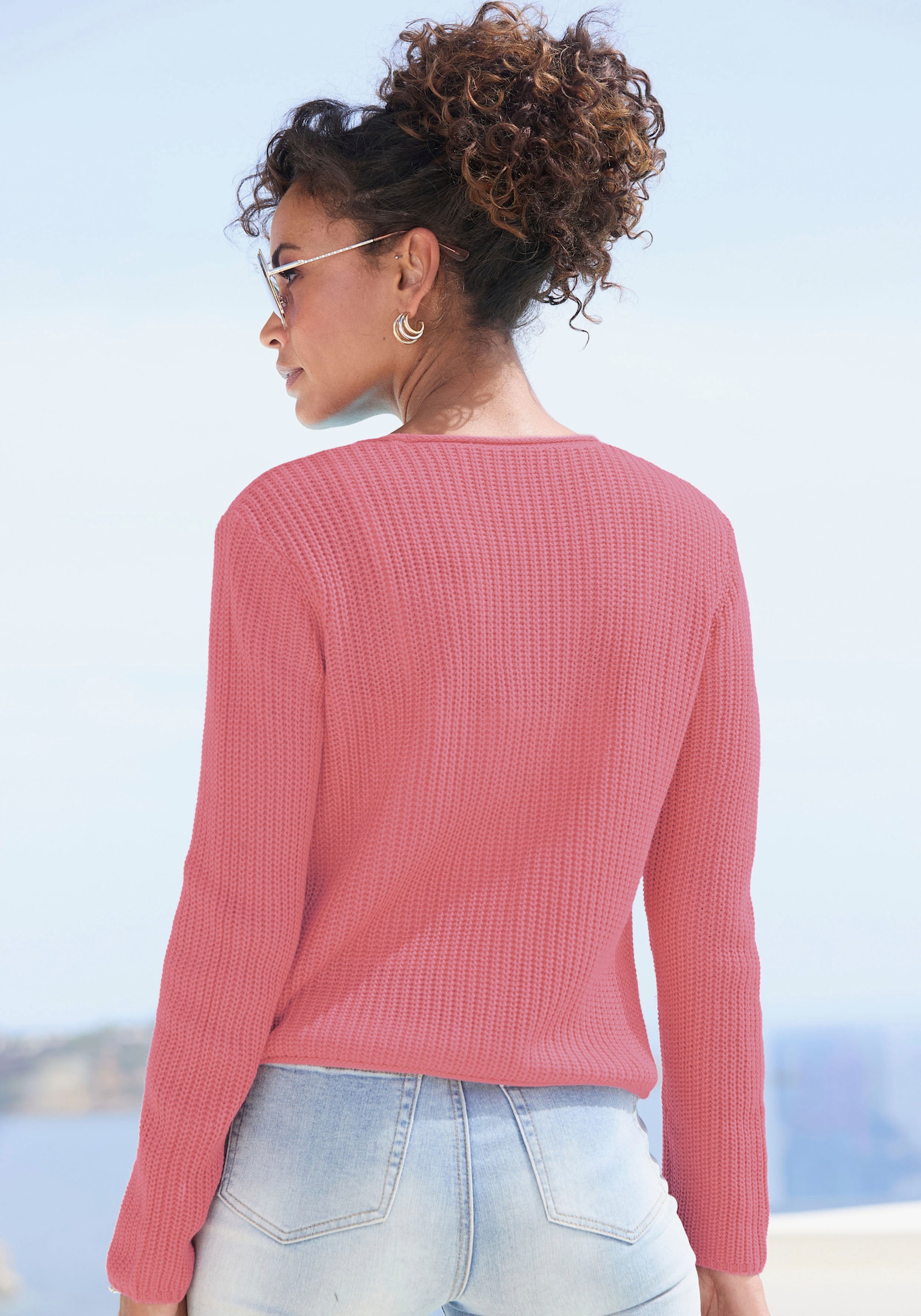 Vivance Strickjacke - beere