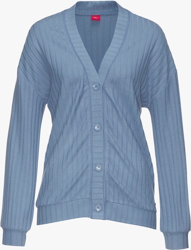 s.Oliver Cardigan - rauchblau