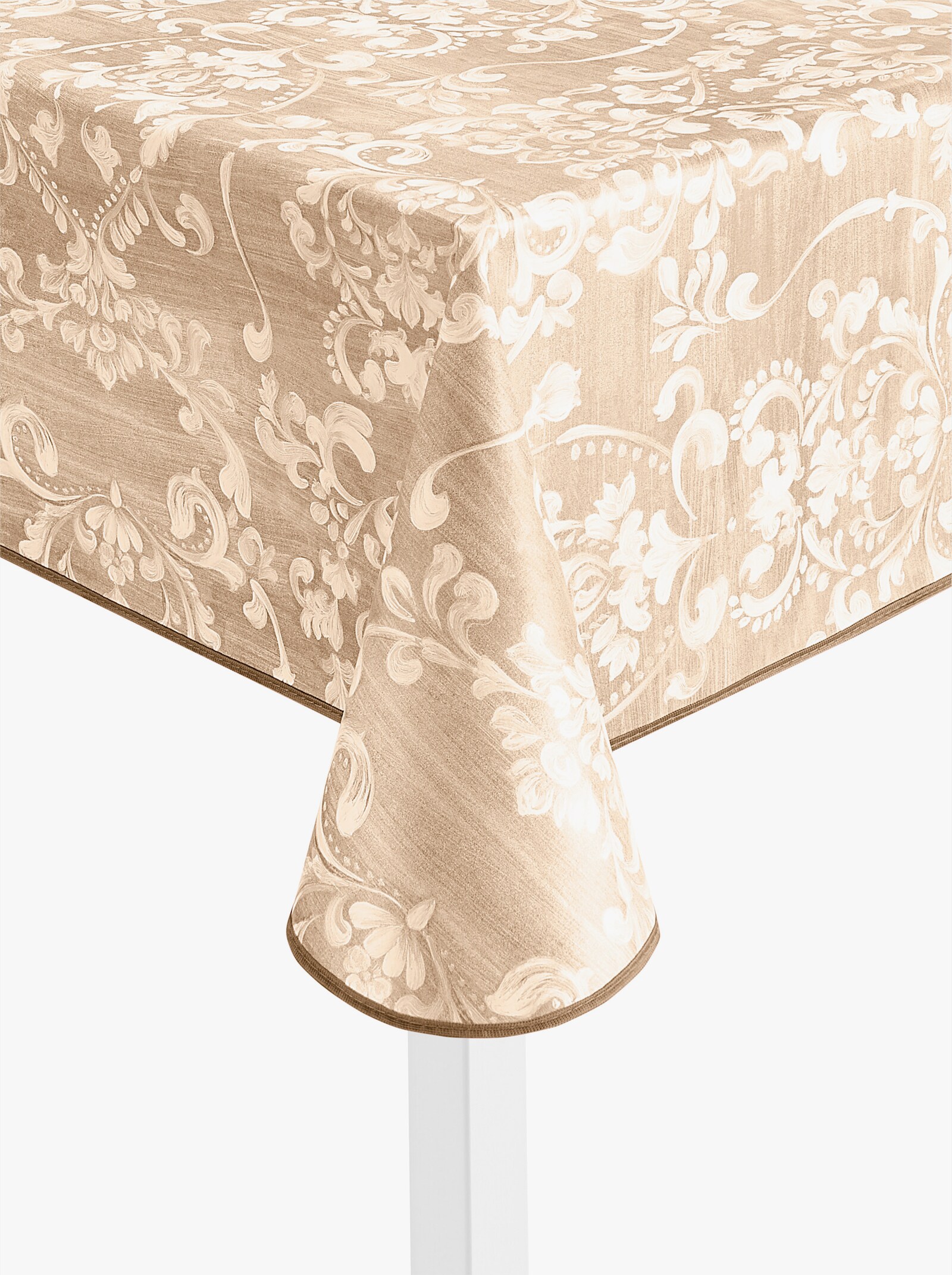 Tischdecke - beige