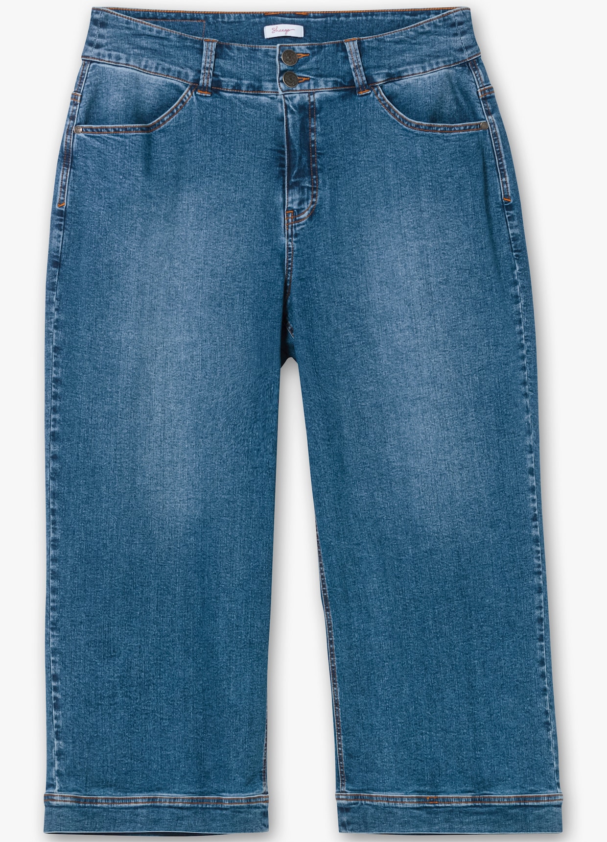 sheego 7/8-Jeans - blue denim