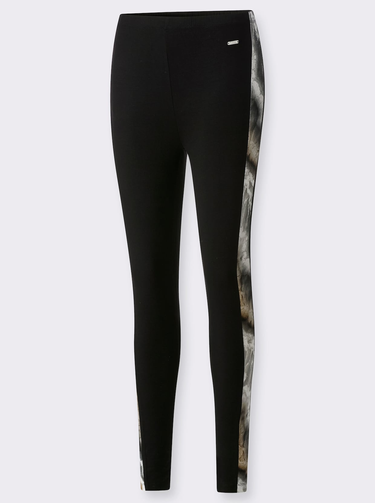 feel good Leggings - schwarz-camel