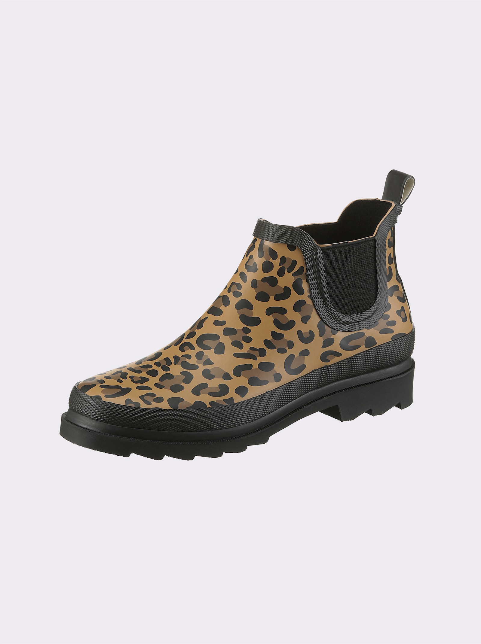 heine Stiefelette - camel-schwarz