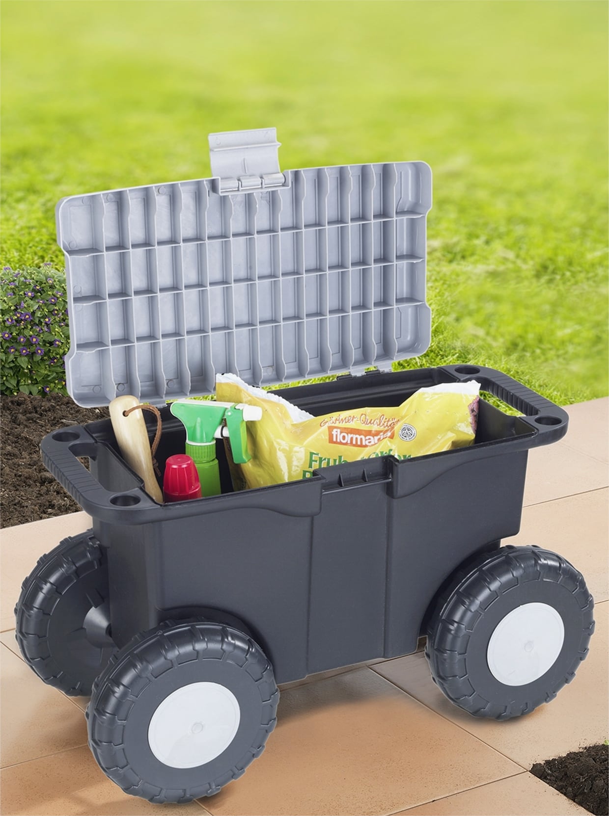 heine home Trolley de jardin - anthracite-gris