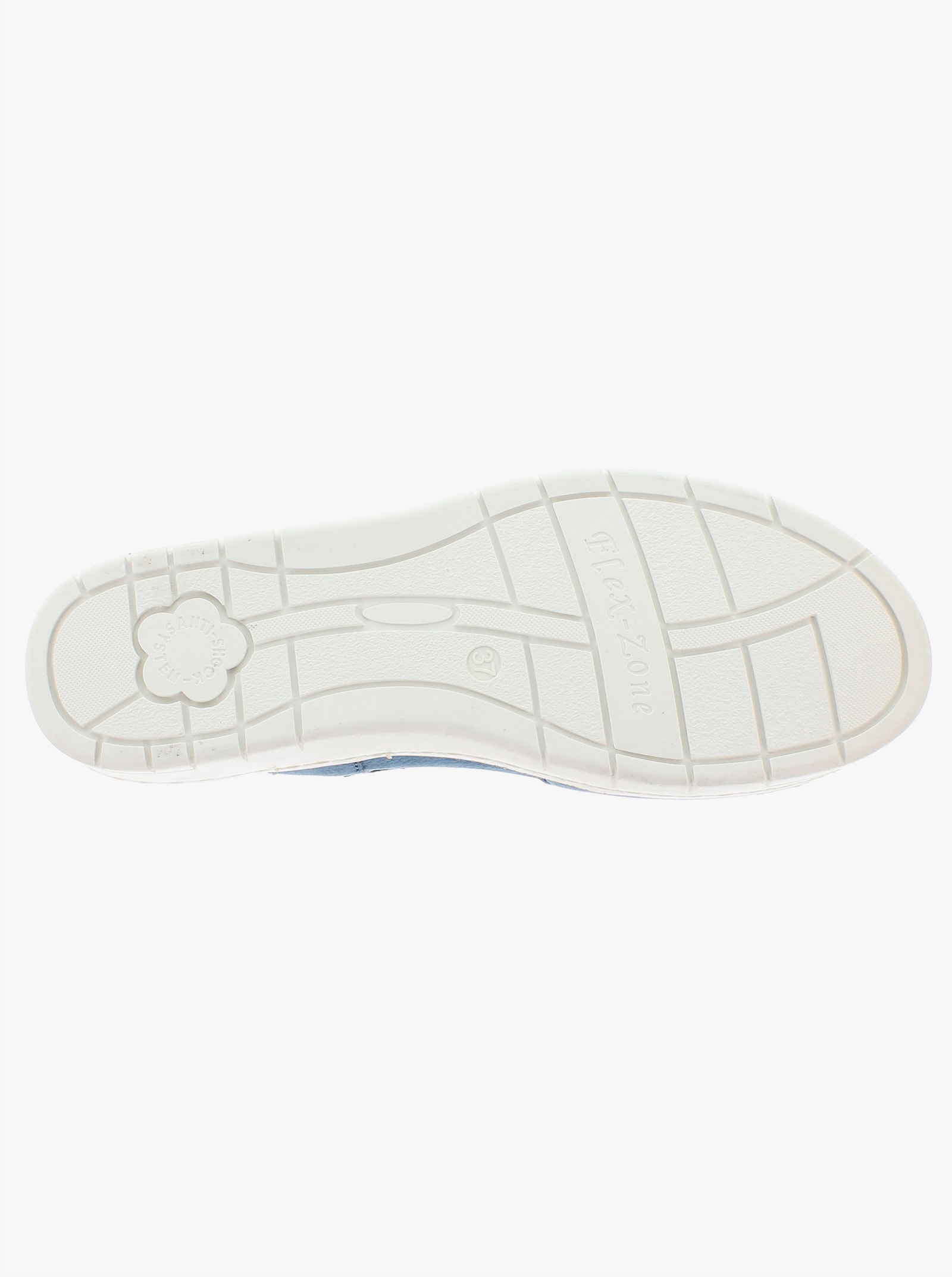 Reflexan Sandalette aus Nubukleder - mittelblau