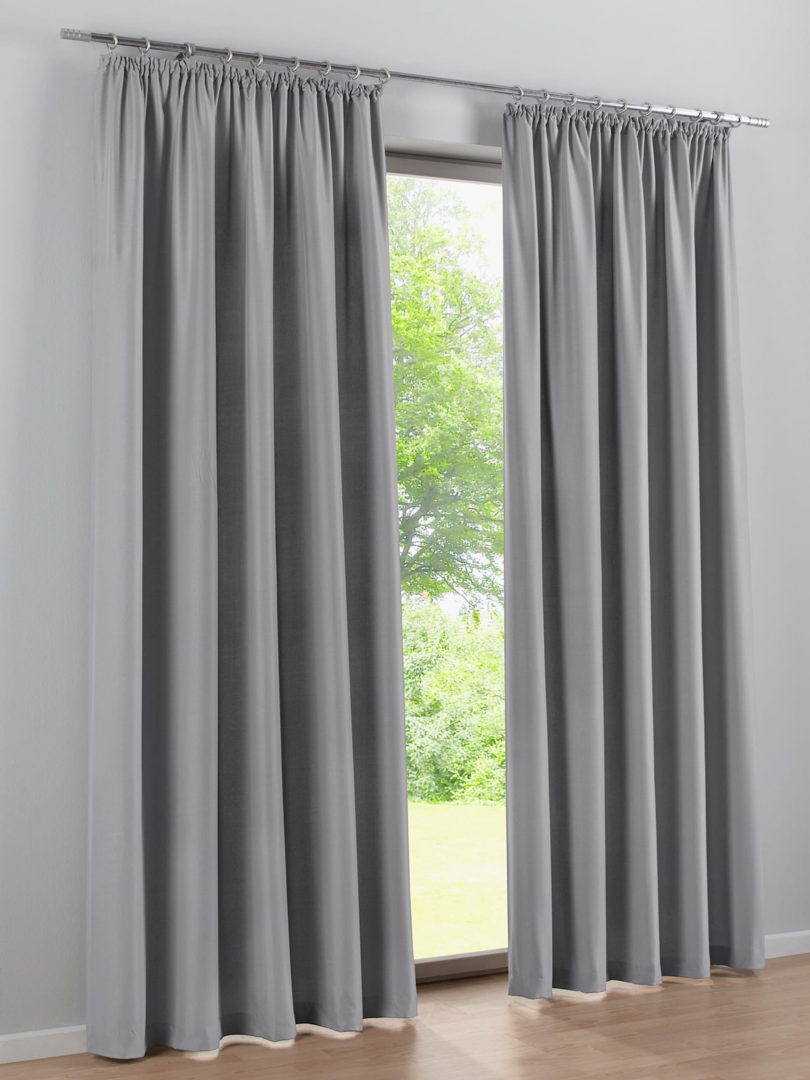 heine home Dekoschal - grau