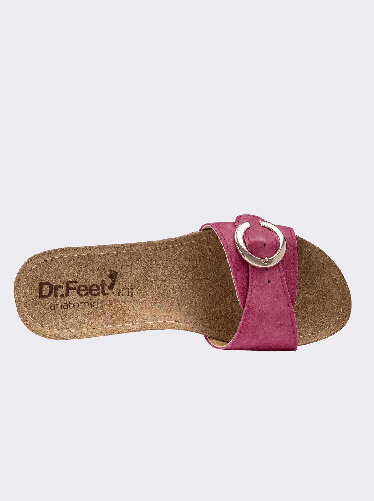 Dr. Feet Mules - fuchsia