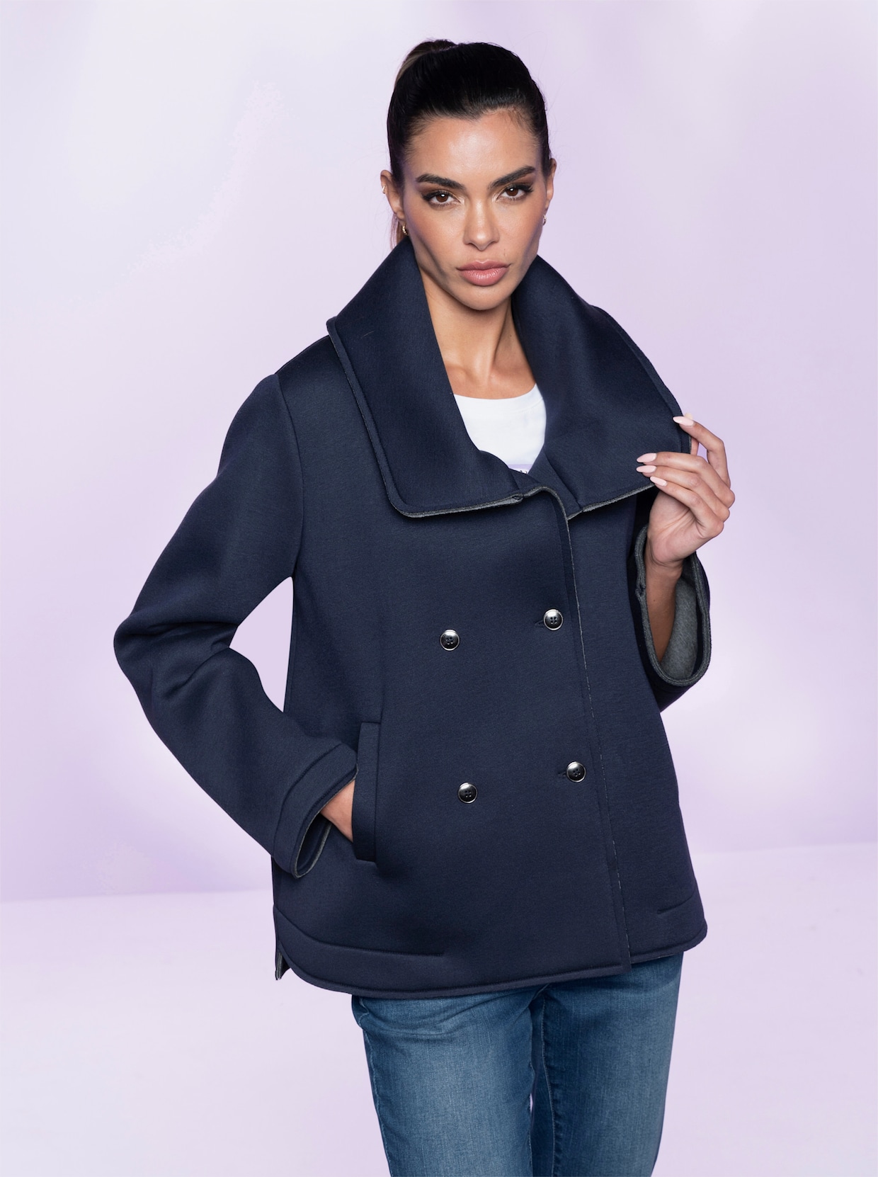 heine Outdoorjack - marine