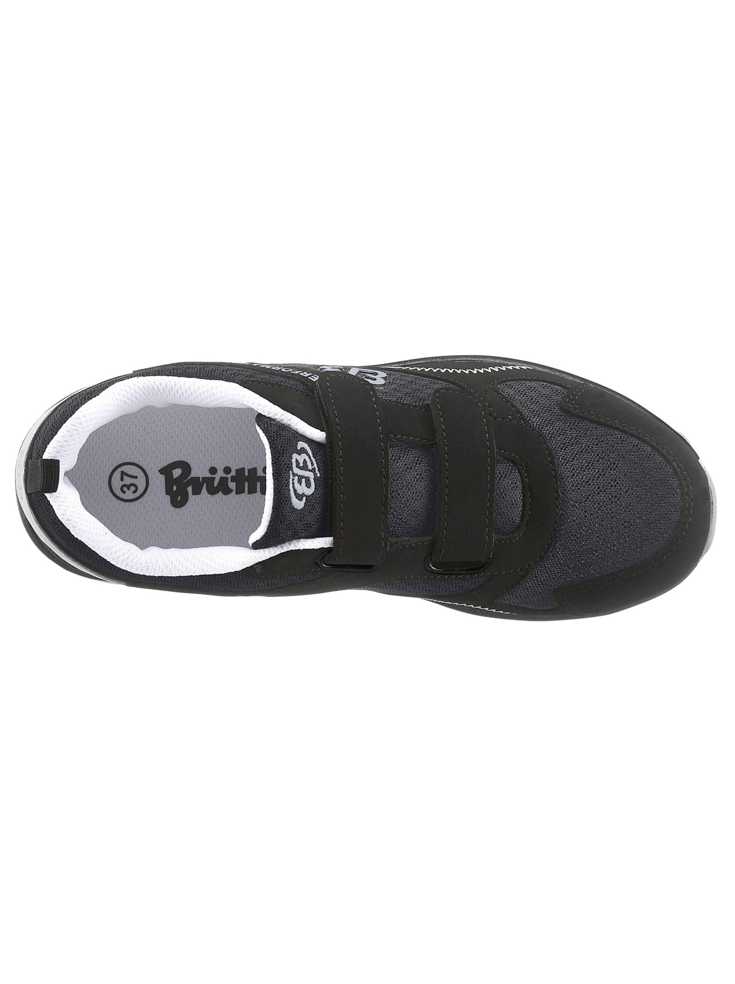 Brütting Klettschuh - schwarz