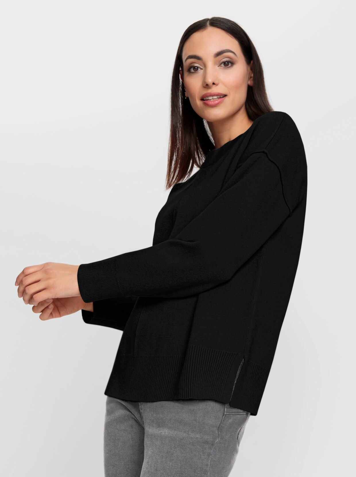 heine Pull encolure ronde - noir