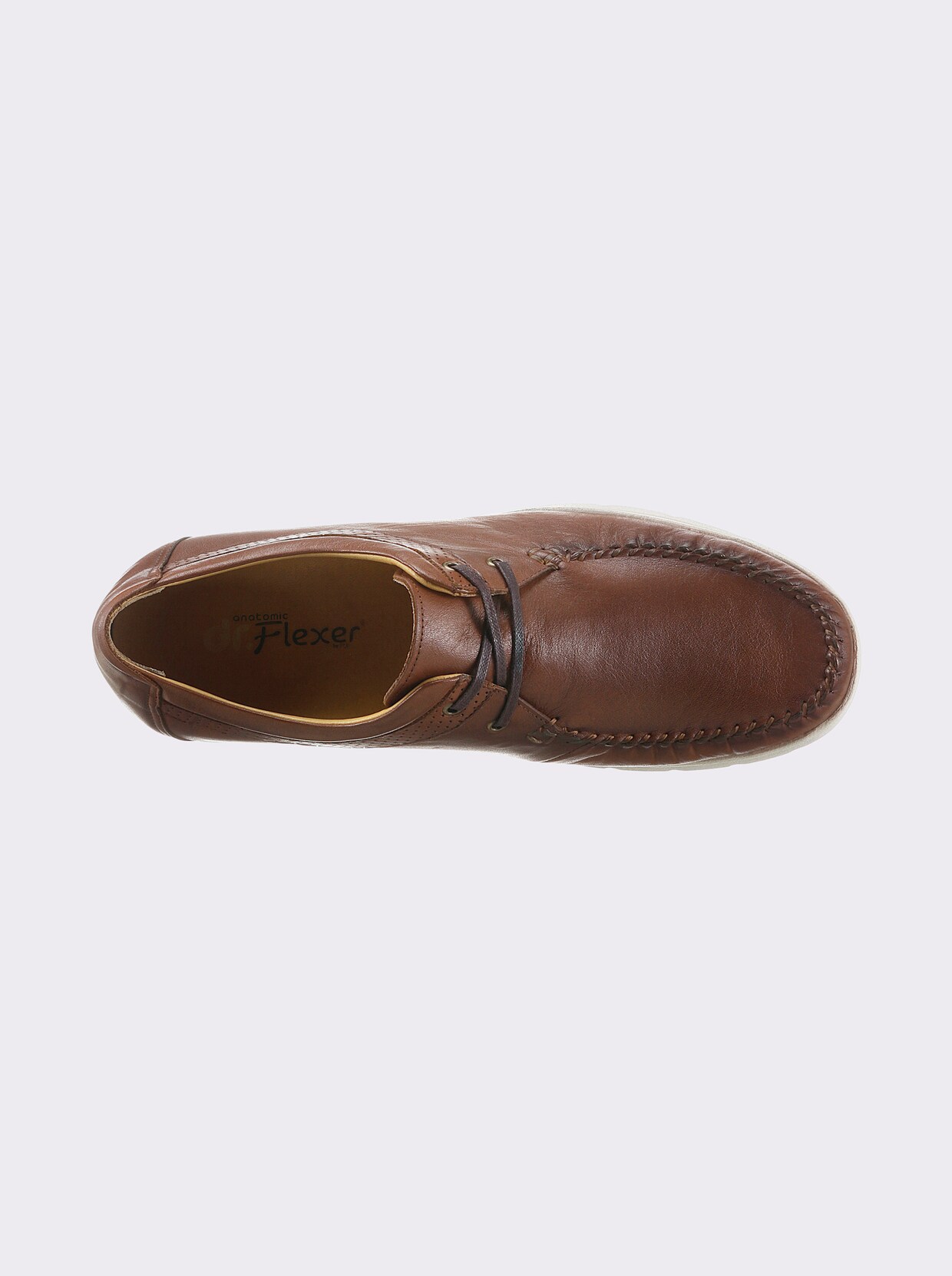 Dr. Flexer Schnürschuh - cognac