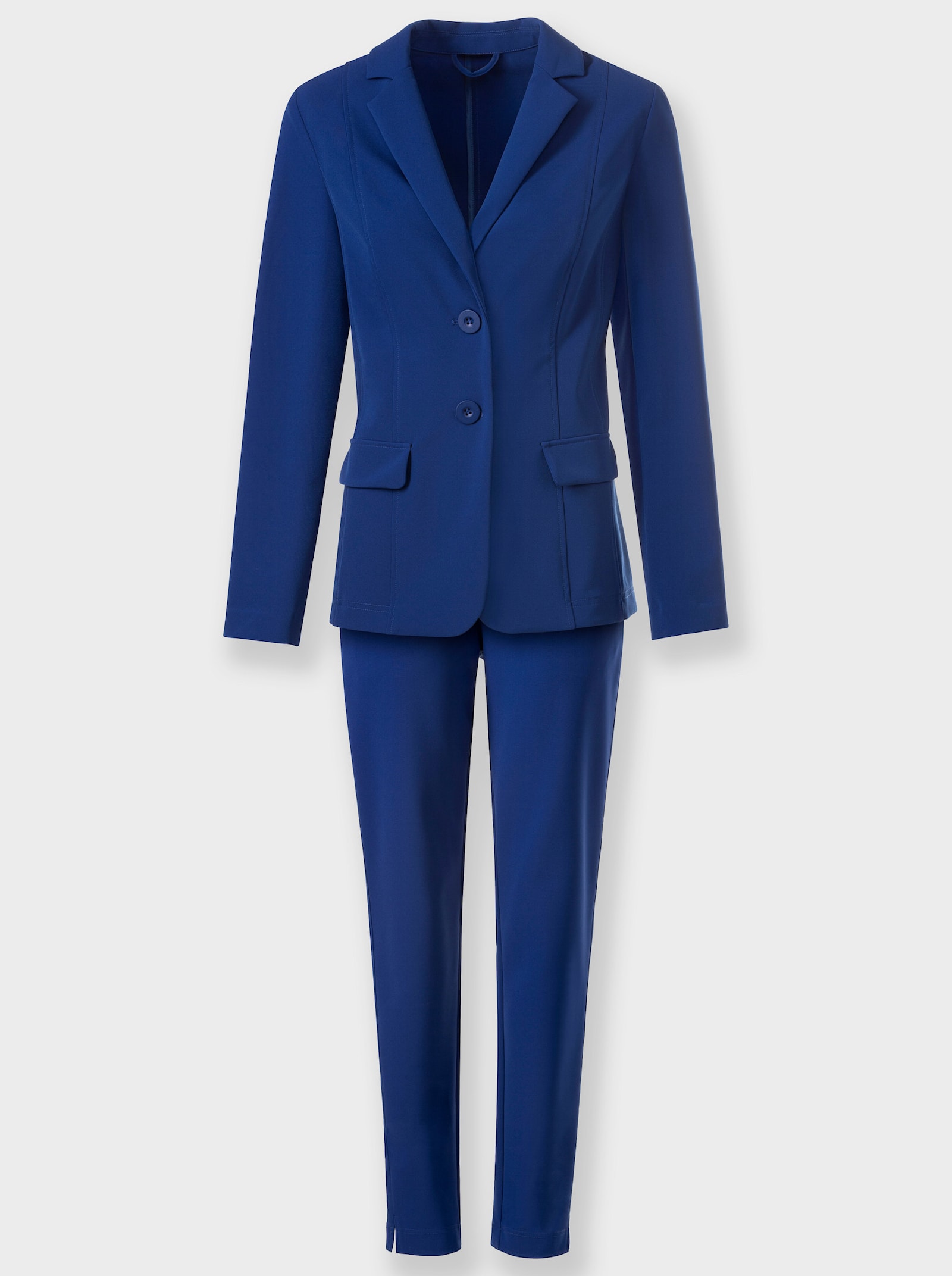 heine Hosenanzug mit breitem Rundum-Dehnbund - royalblau