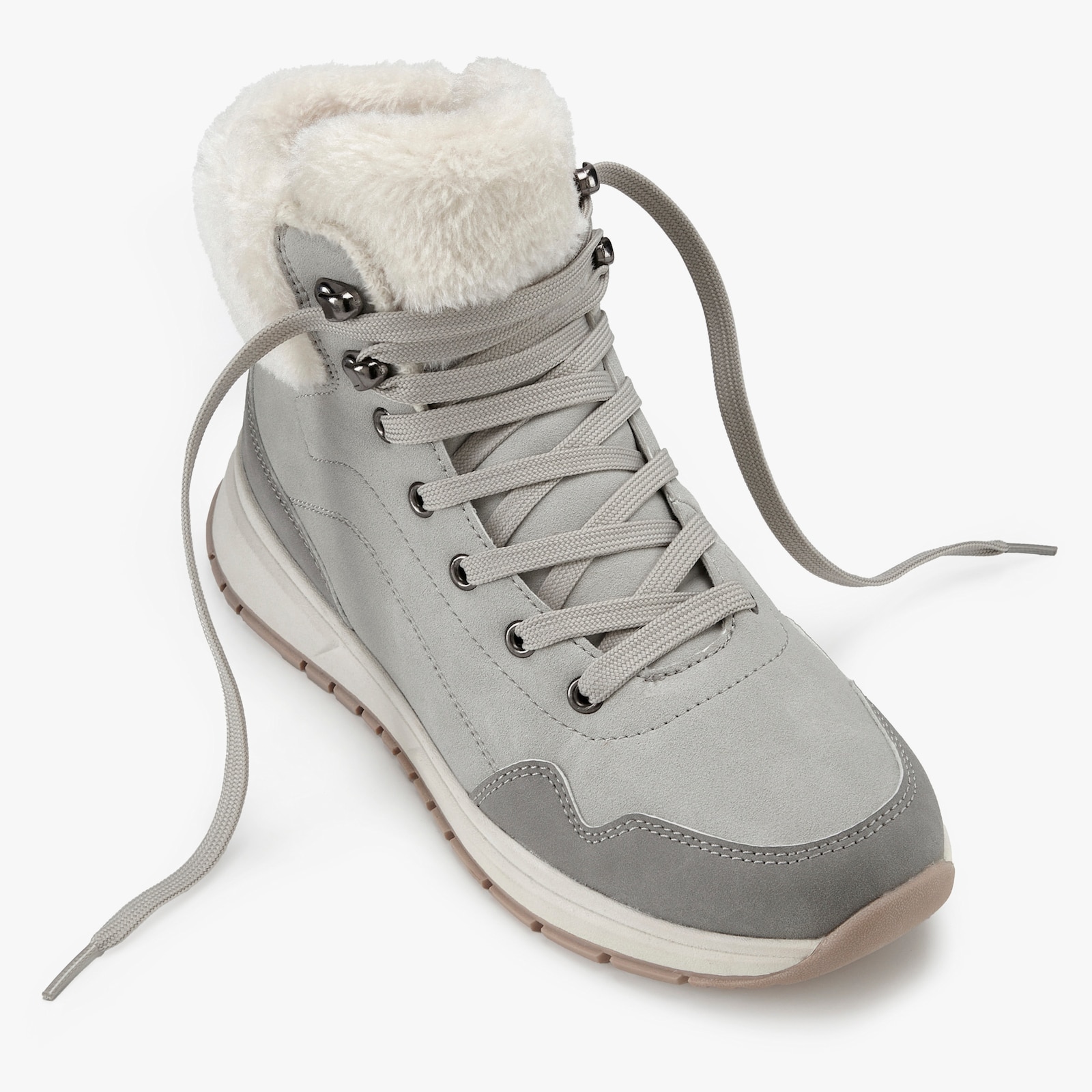 LASCANA Winterstiefelette - grau