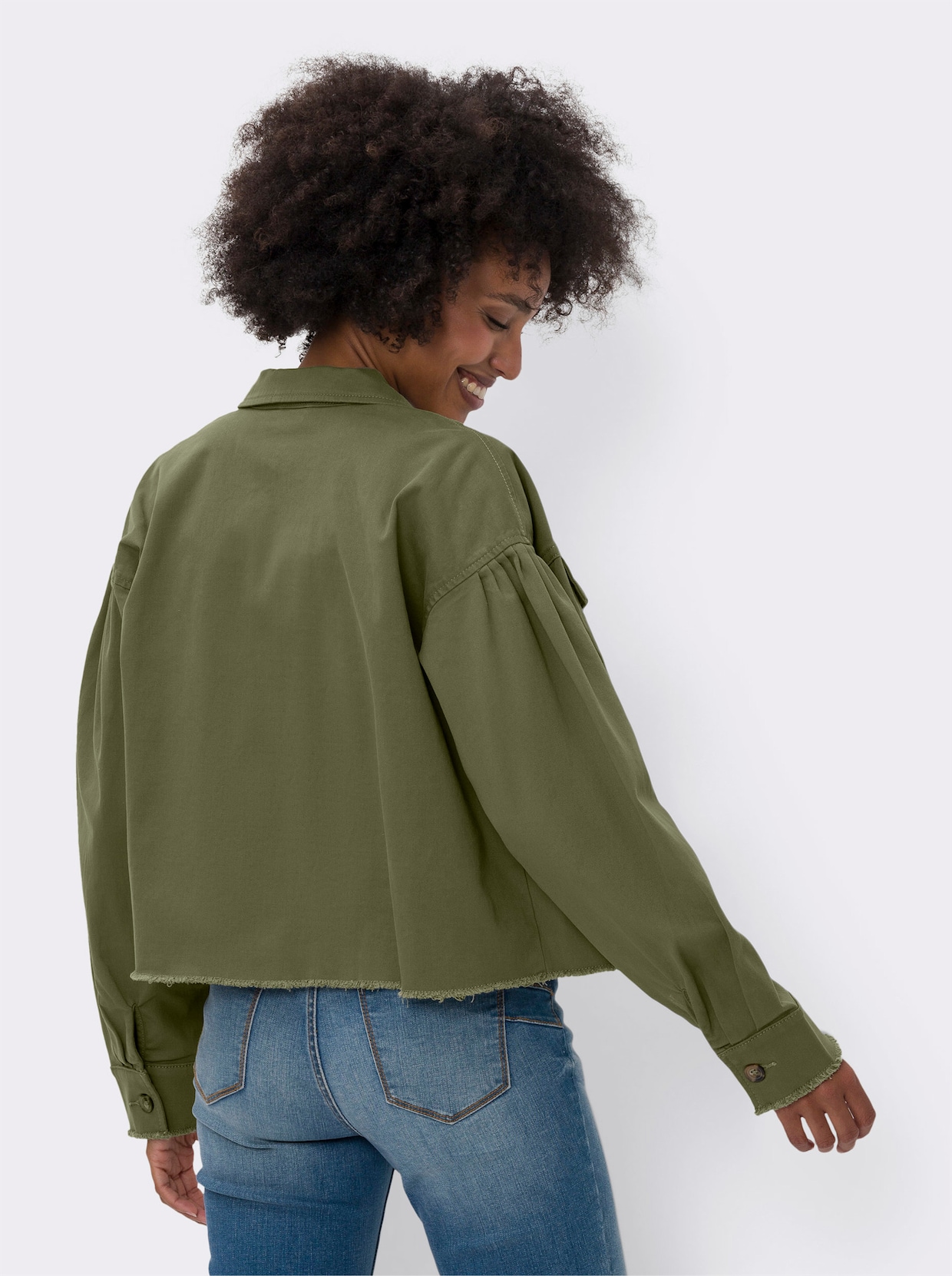 heine Blazer - khaki