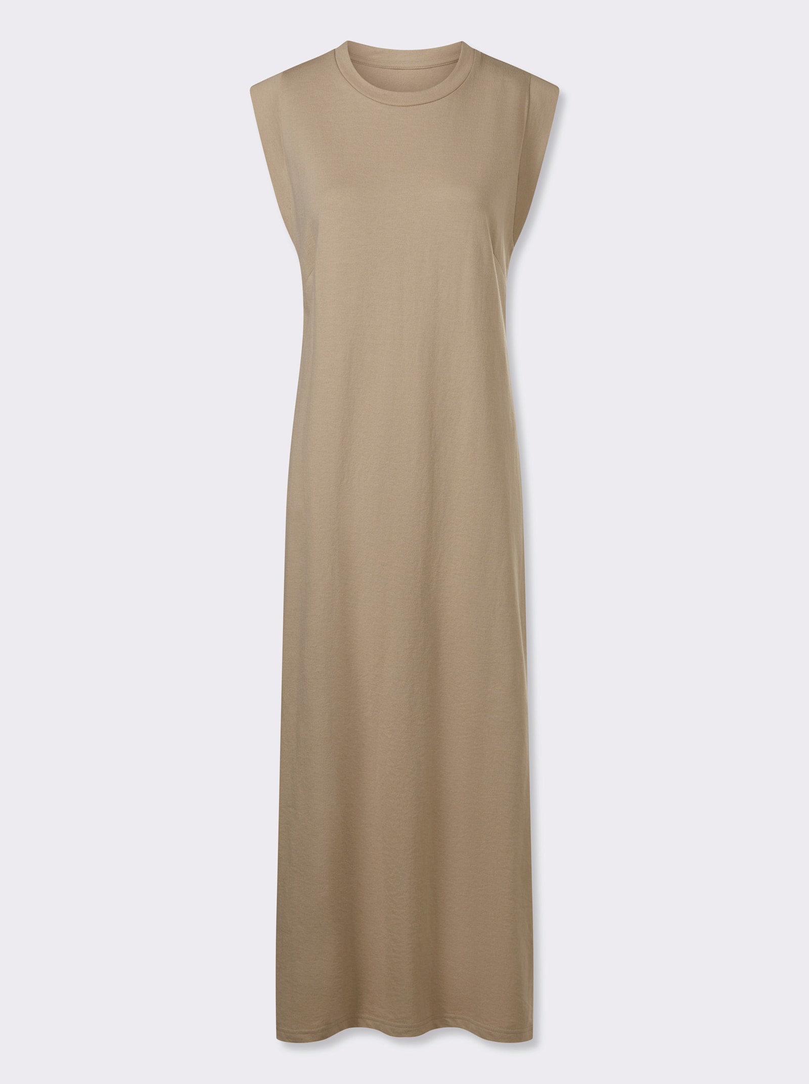 heine Freizeitkleid mit langen Seitenschlitzen - beige