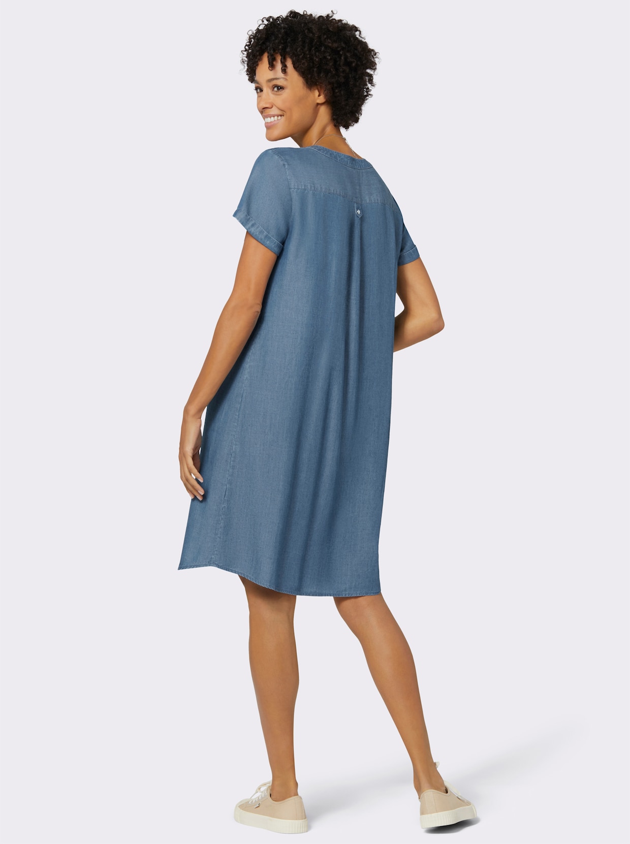 Jeanskleid - blue-bleached