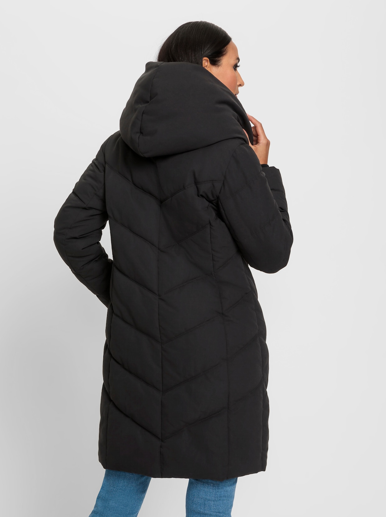 heine Manteau matelassé - noir