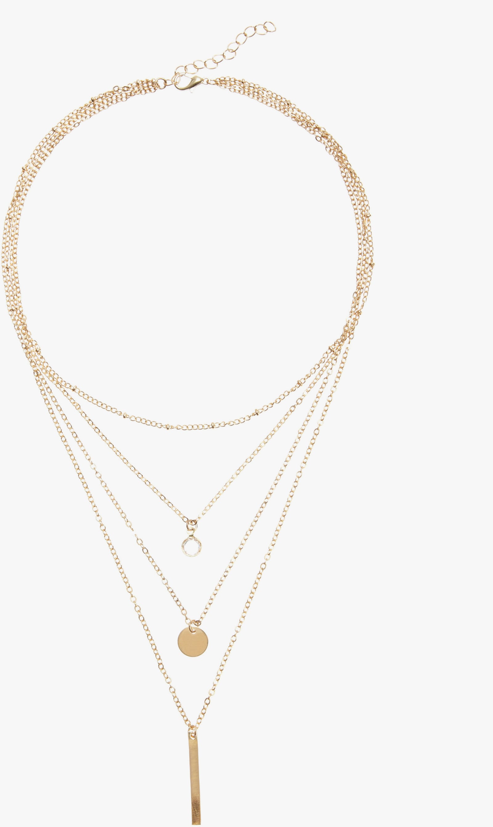 LASCANA Kette mit Anhänger - goldfarben