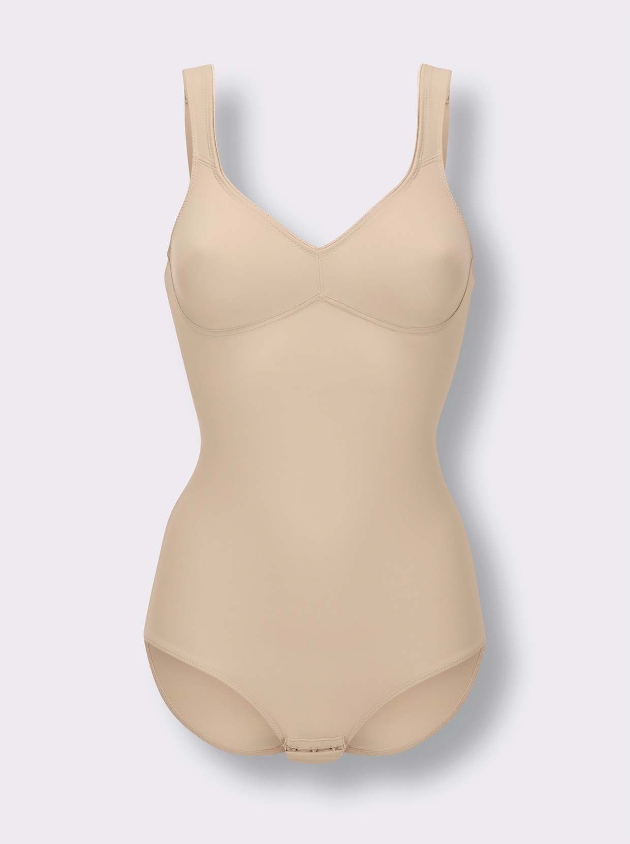 Body ohne Bügel - elfenbein