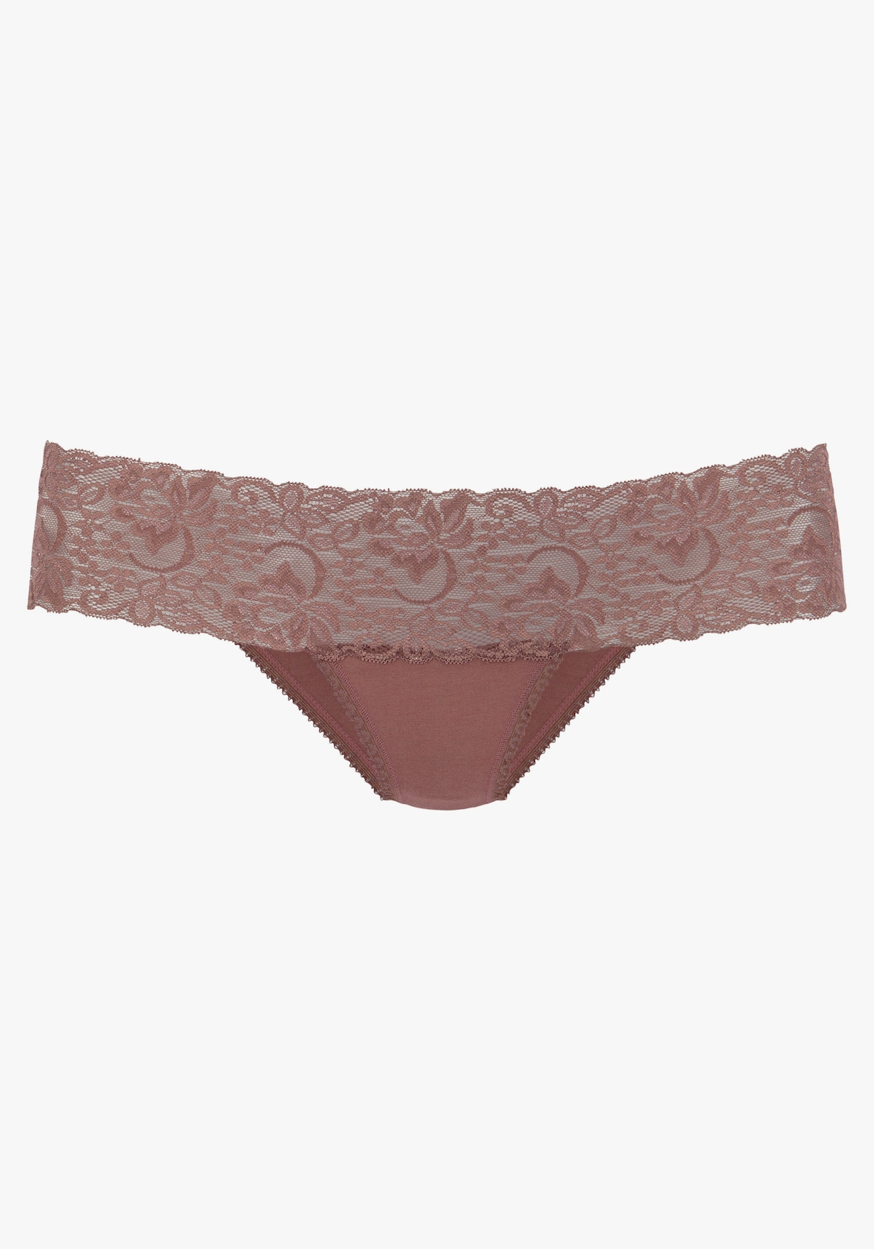 Vivance slip brésilien - rose, mûre, acajou