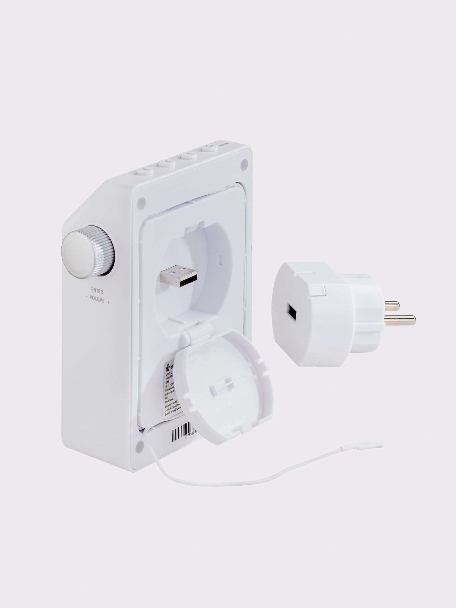 soundmaster Digitalradio (DAB+) - weiß