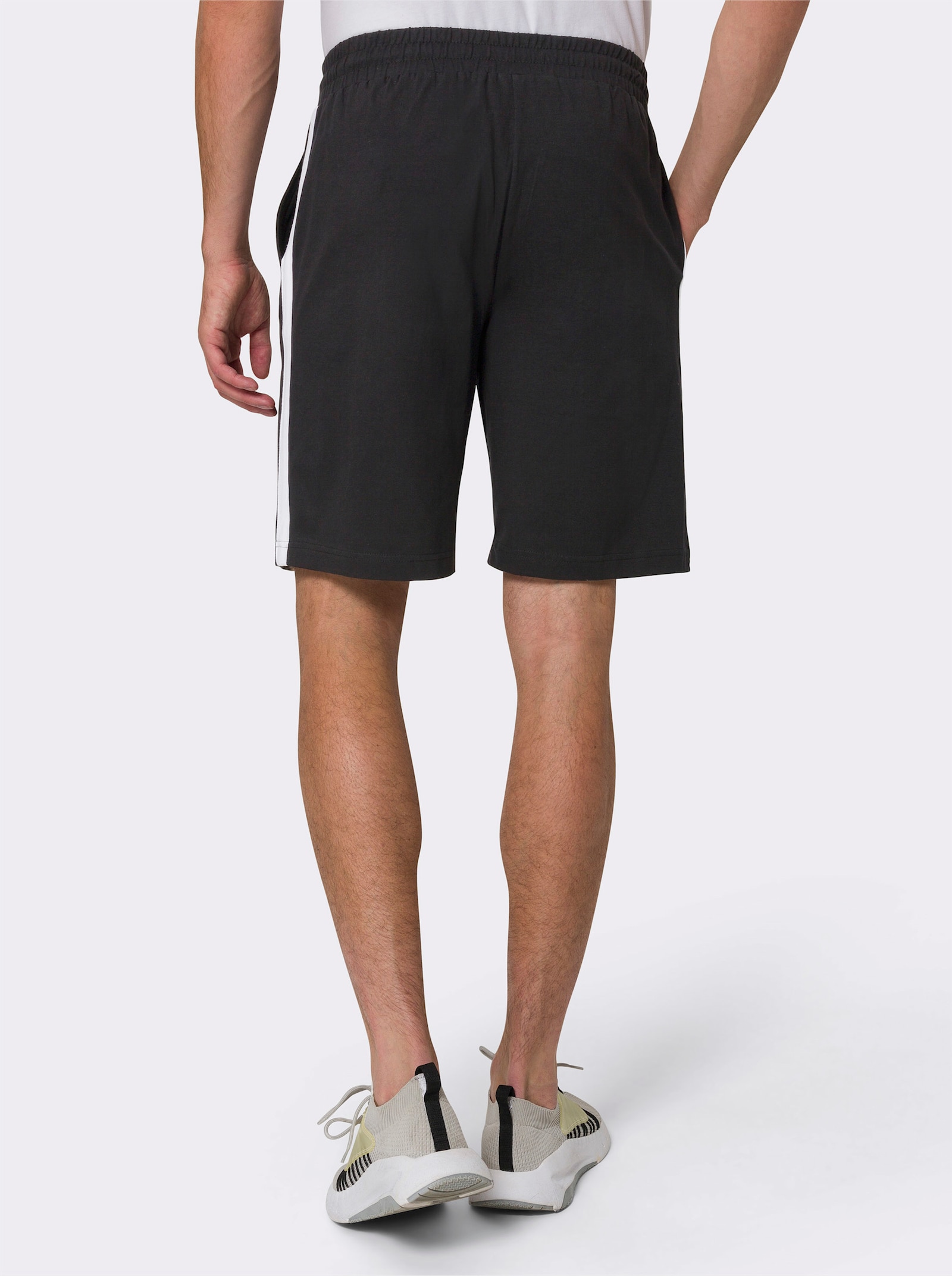 Kalhoty pro volný čas v balení po 2 kusech - černá + šedá