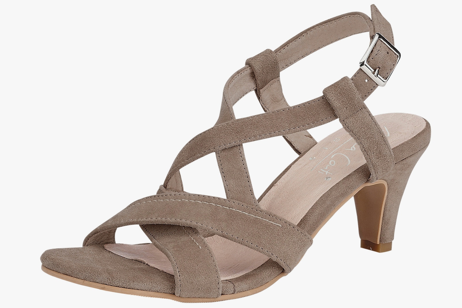 Andrea Conti sandaaltjes - taupe