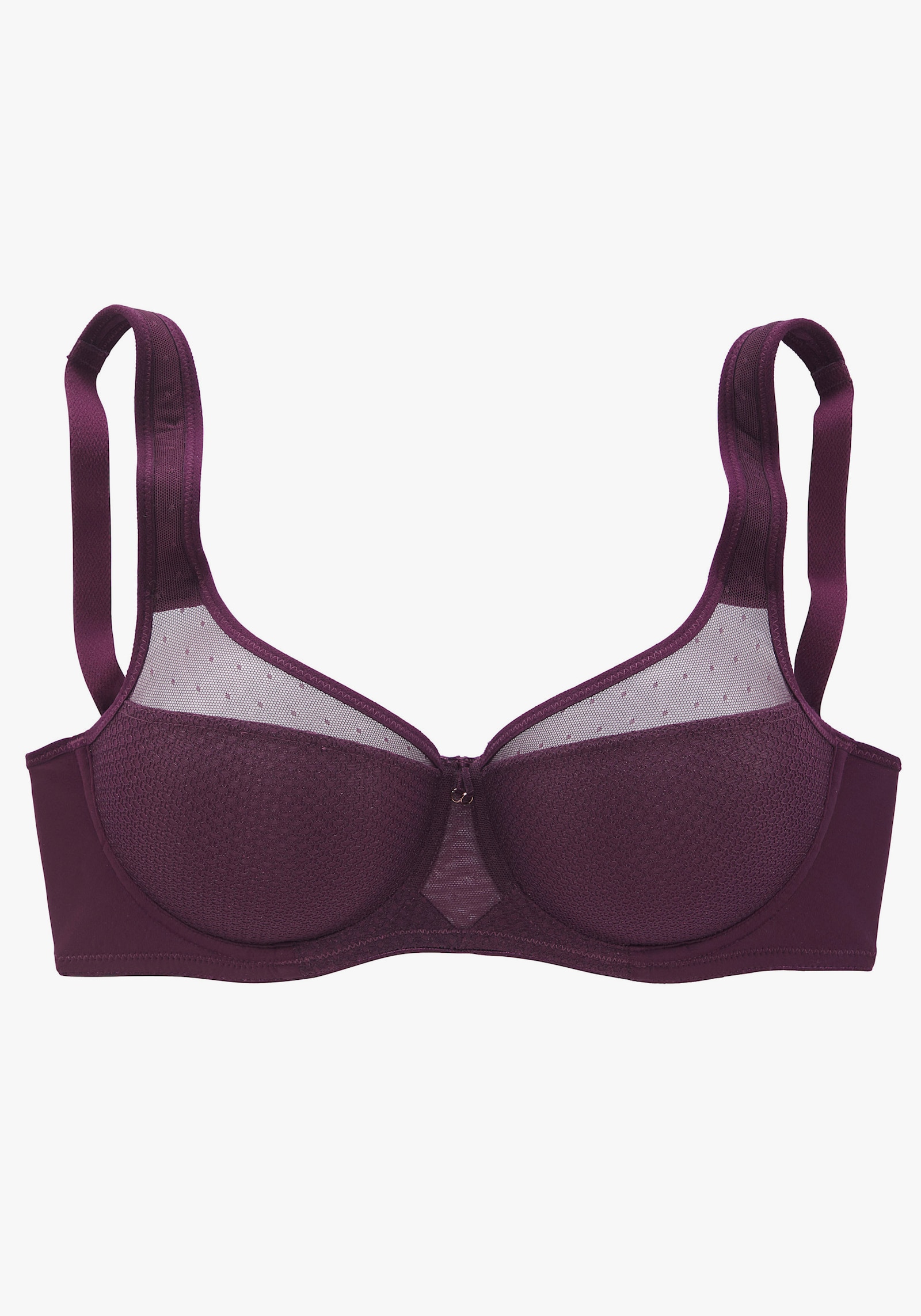 Nuance Soutien-gorge minimiseur - aubergine