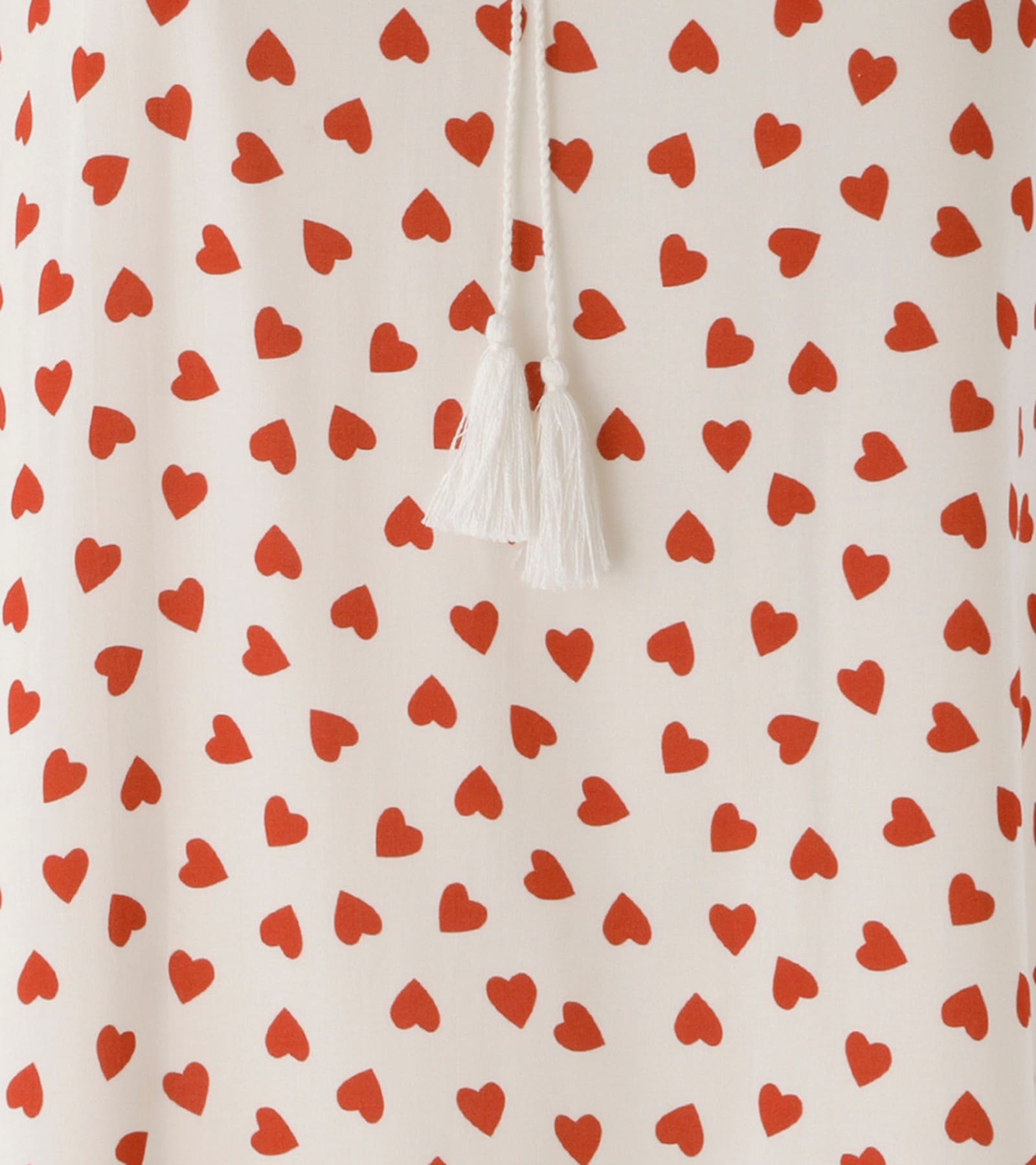 Aniston PLUS Schlupfbluse - weiß-rot