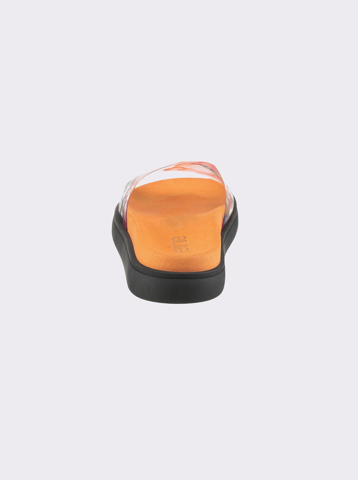 heine Pantolette - orange-bunt