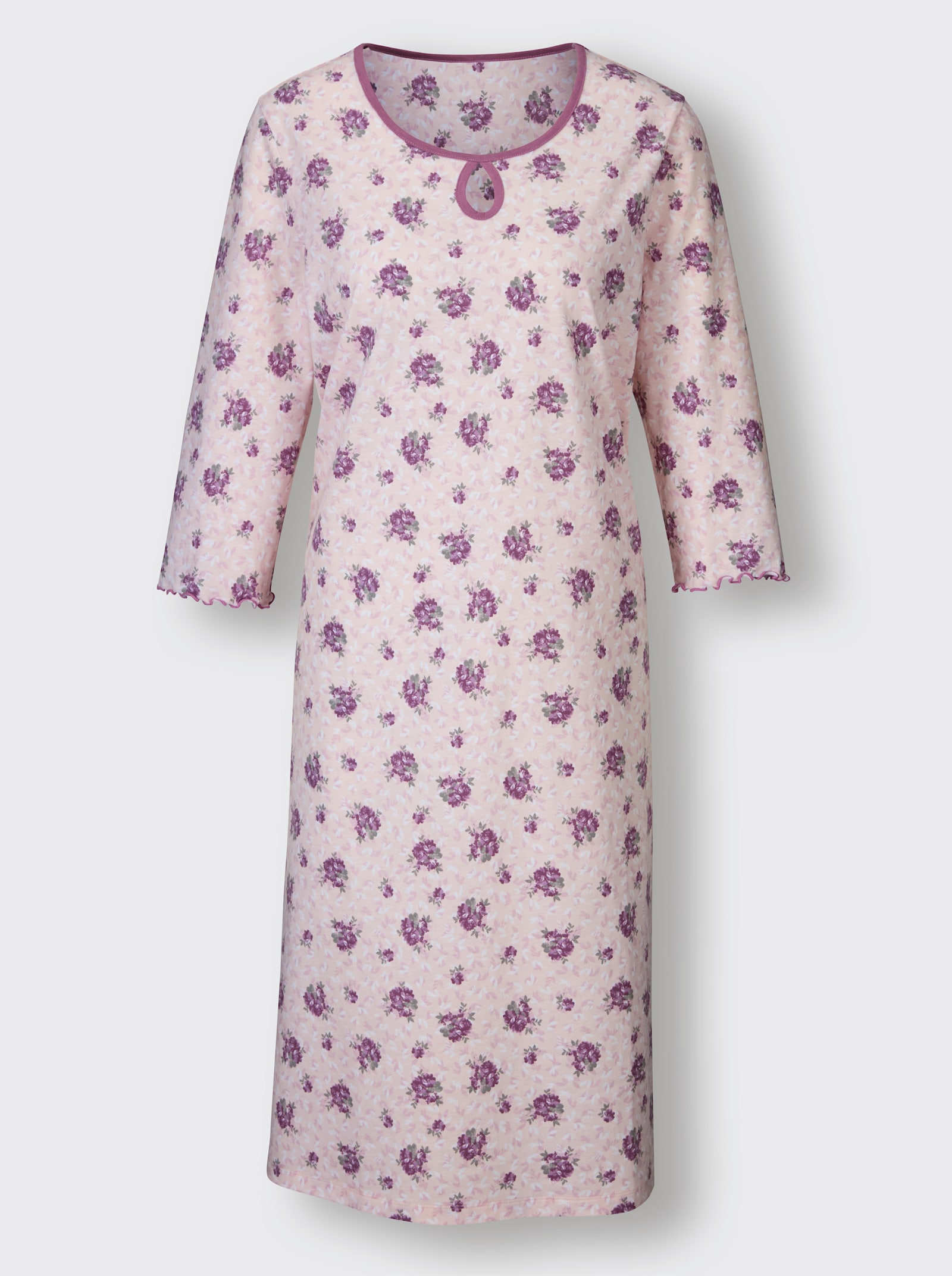 wäschepur Nachthemden - roze + kalkmint