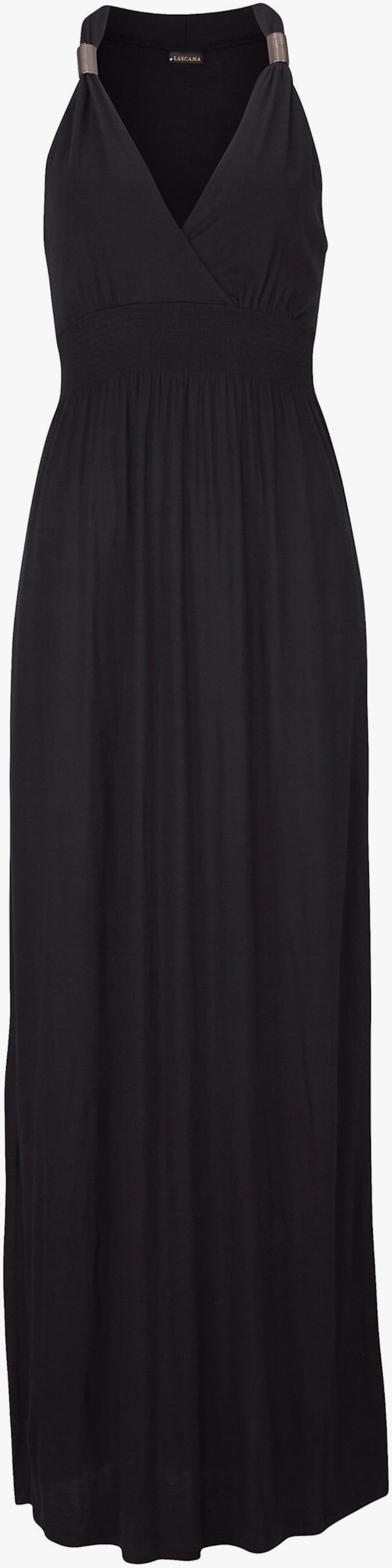 LASCANA Maxikleid - schwarz