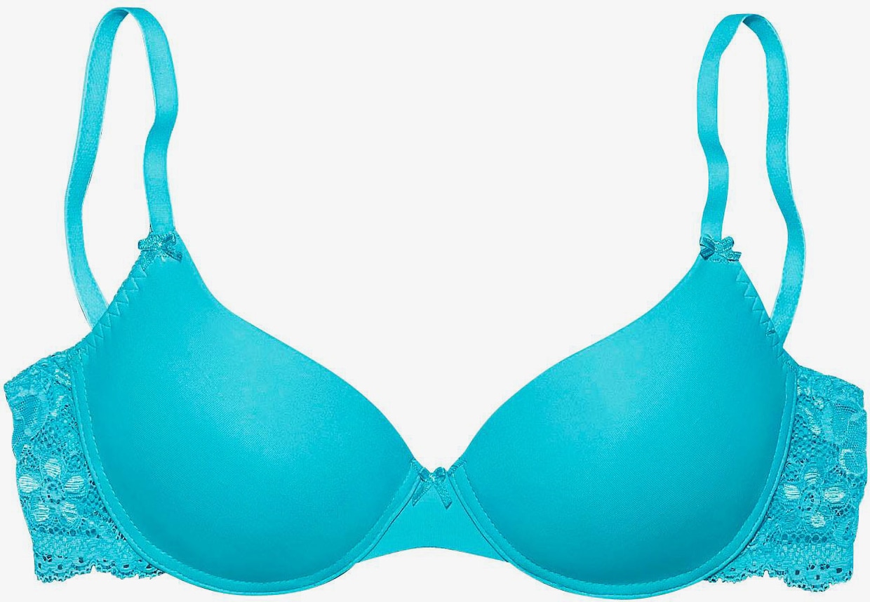 Nuance Beha met cups - turquoise