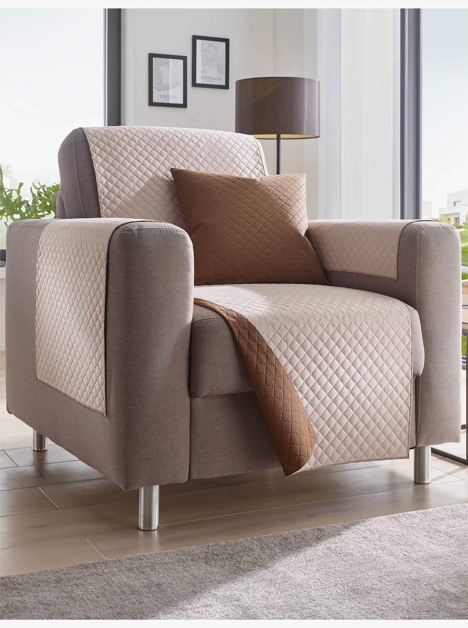 Woonserie - beige/choco