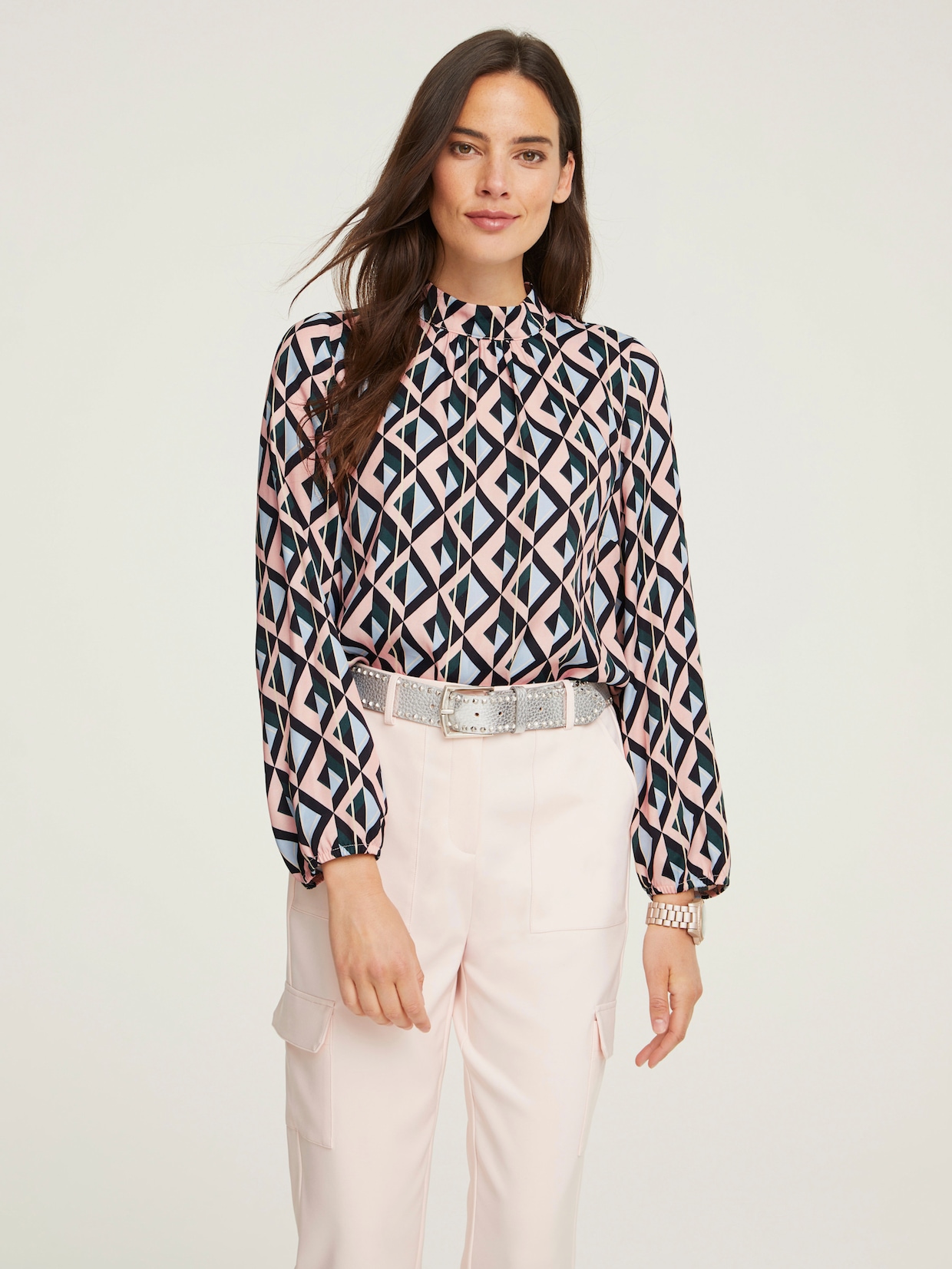 heine Blouse met print - bont