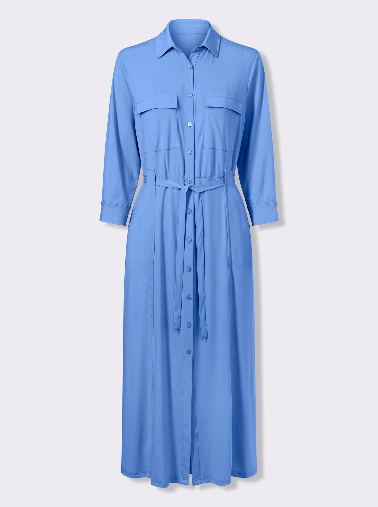 heine Jerseykleid - himmelblau