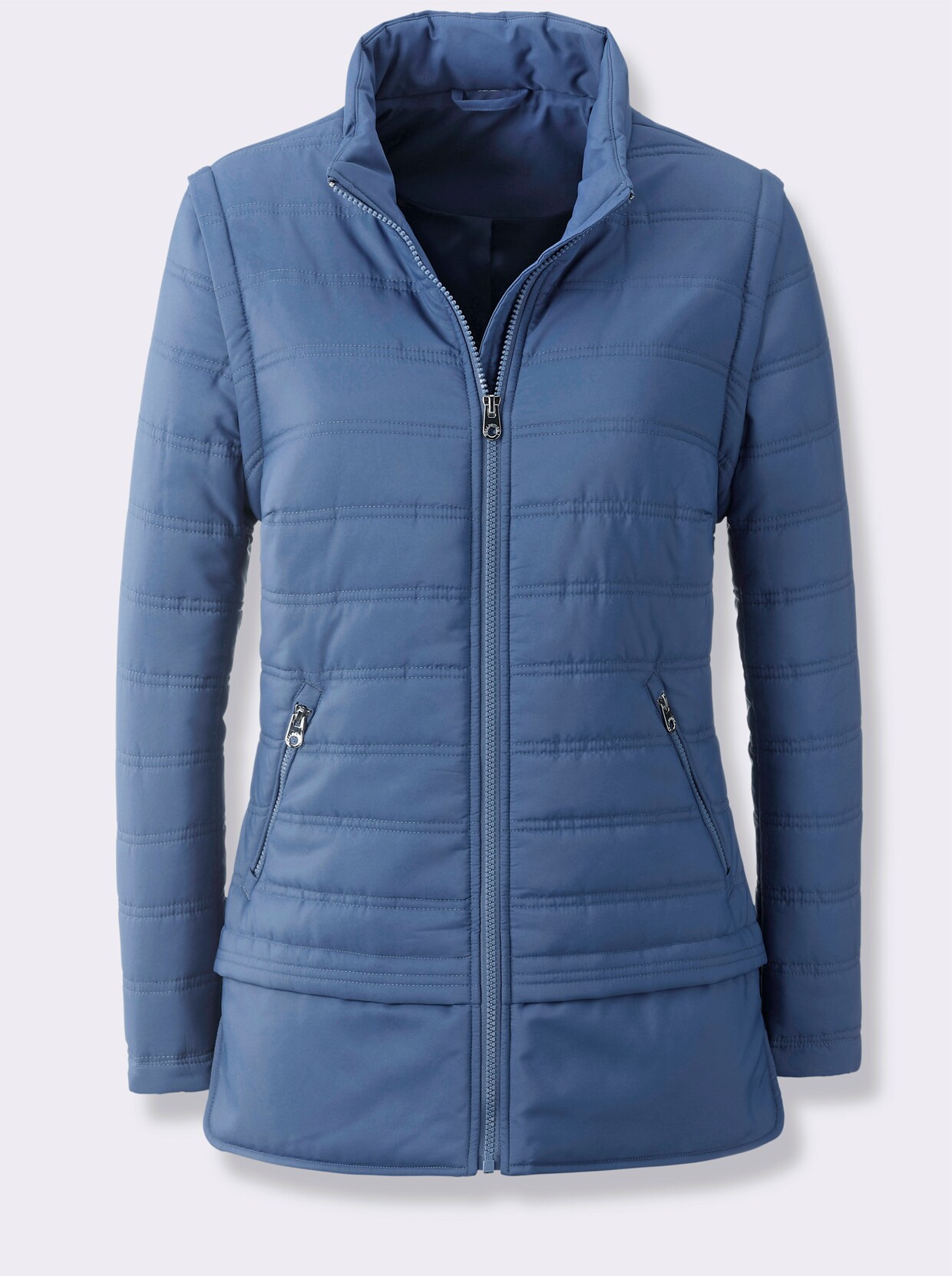 Steppjacke - jeansblau