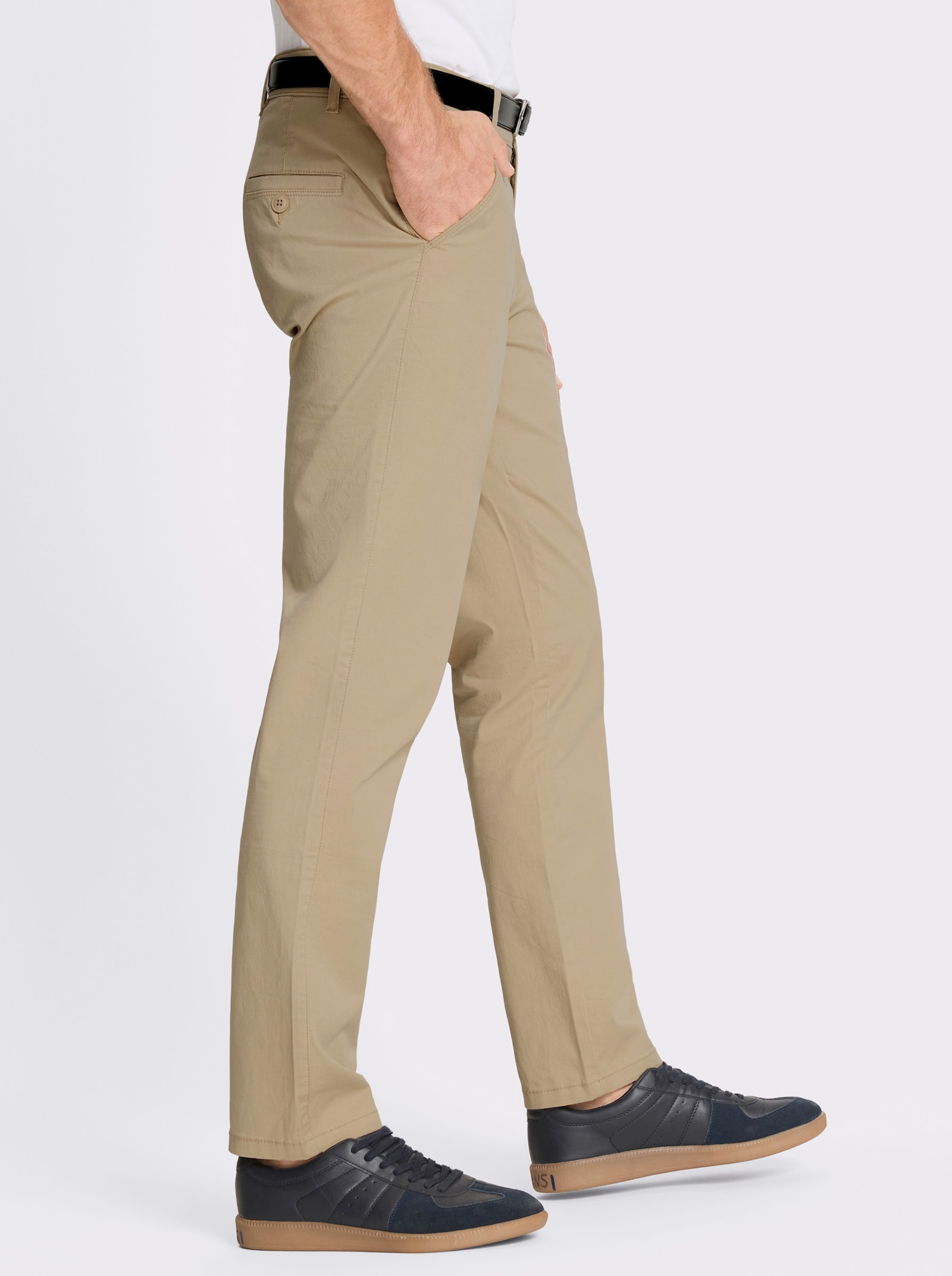 Marco Donati Chinohose in Sommer-Qualität - beige