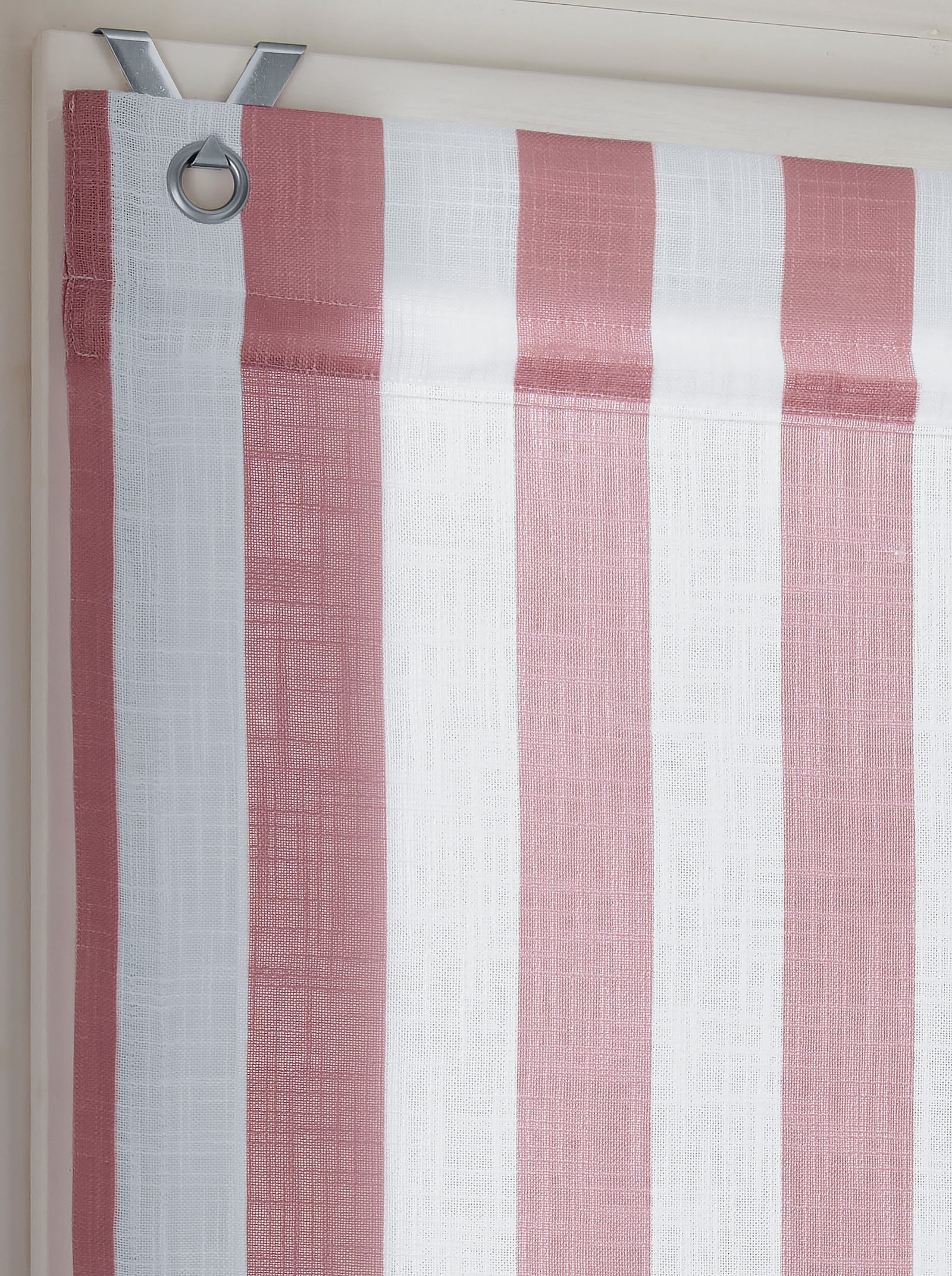 heine home Raffrollo - altrose-weiß
