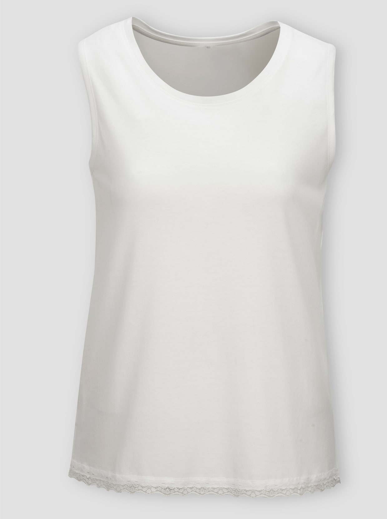wäschepur Schlafanzug-Shirt - ecru