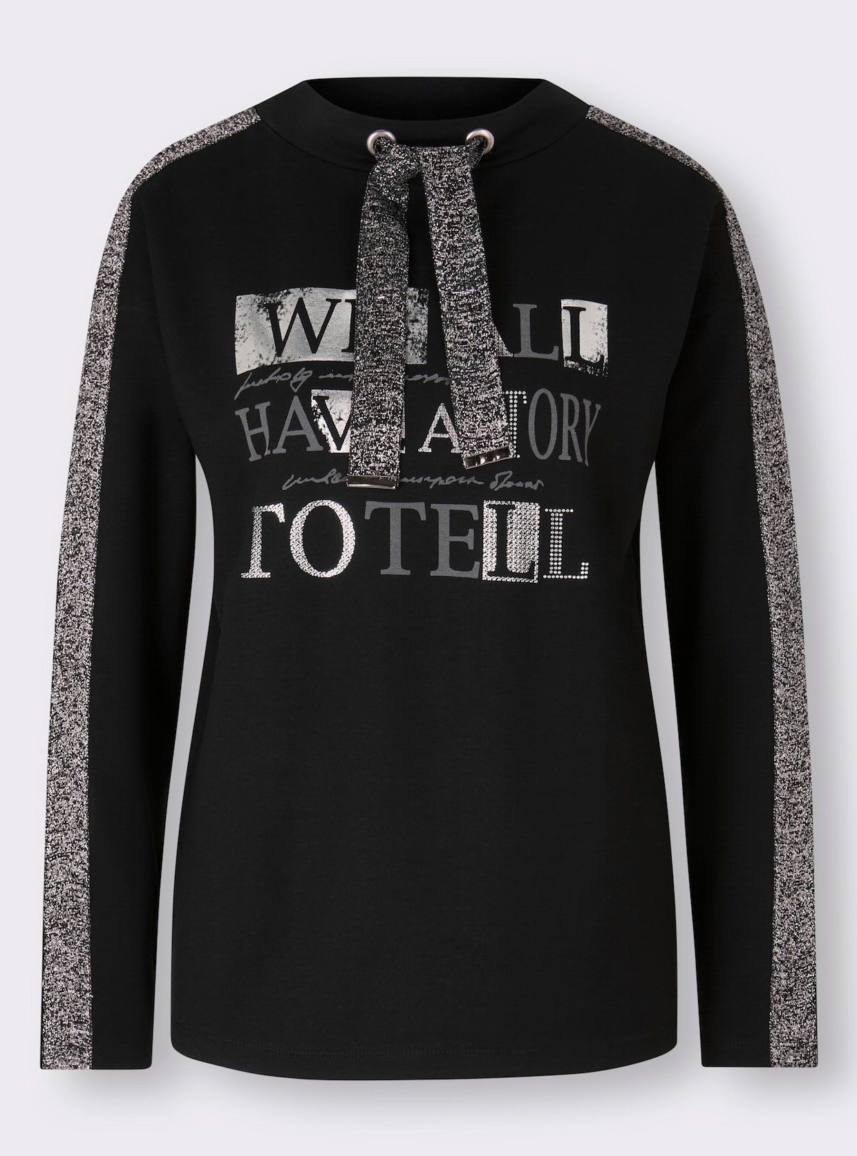 heine Sweatshirt - zwart