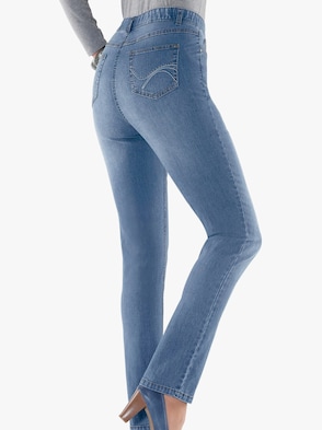 Jeans - blue-bleached