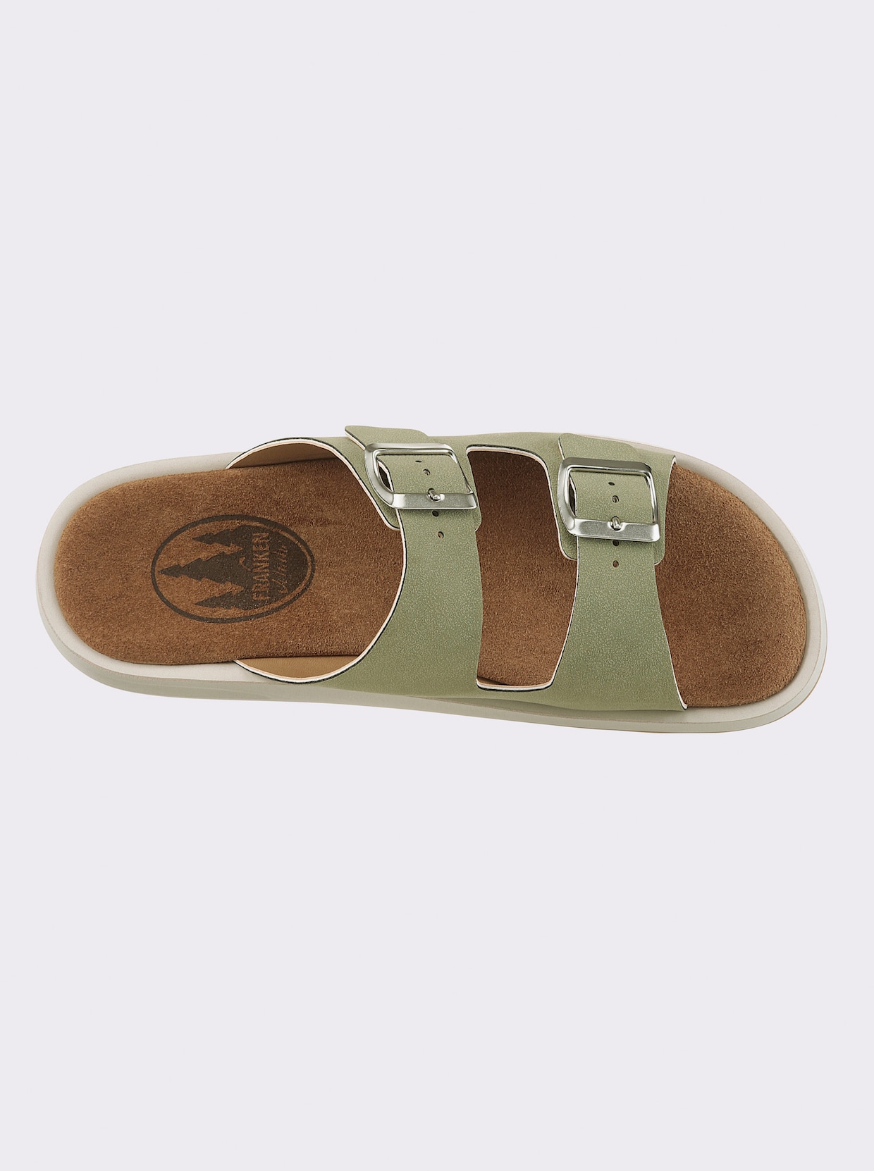 Franken Schuhe Pantolette - pistazie