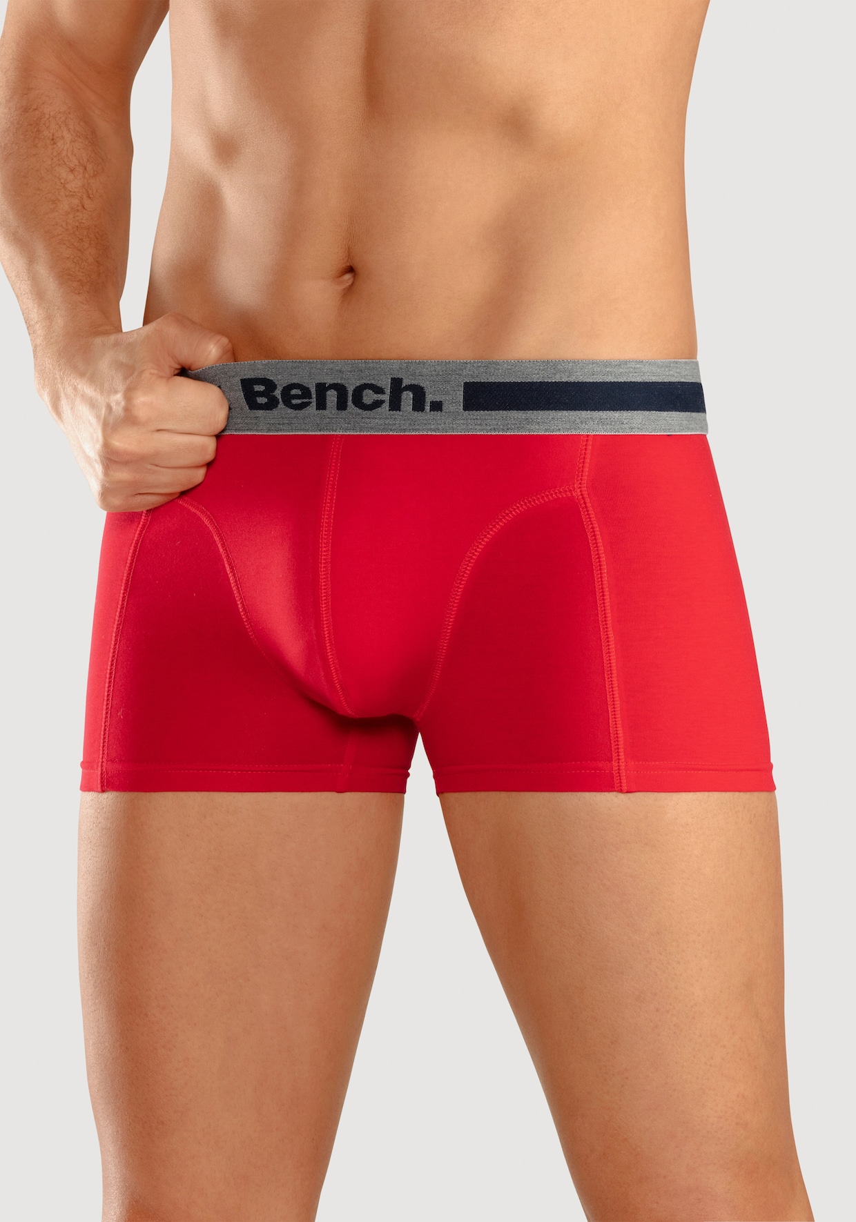 Bench. Boxer - rot, grau-meliert, navy, schwarz