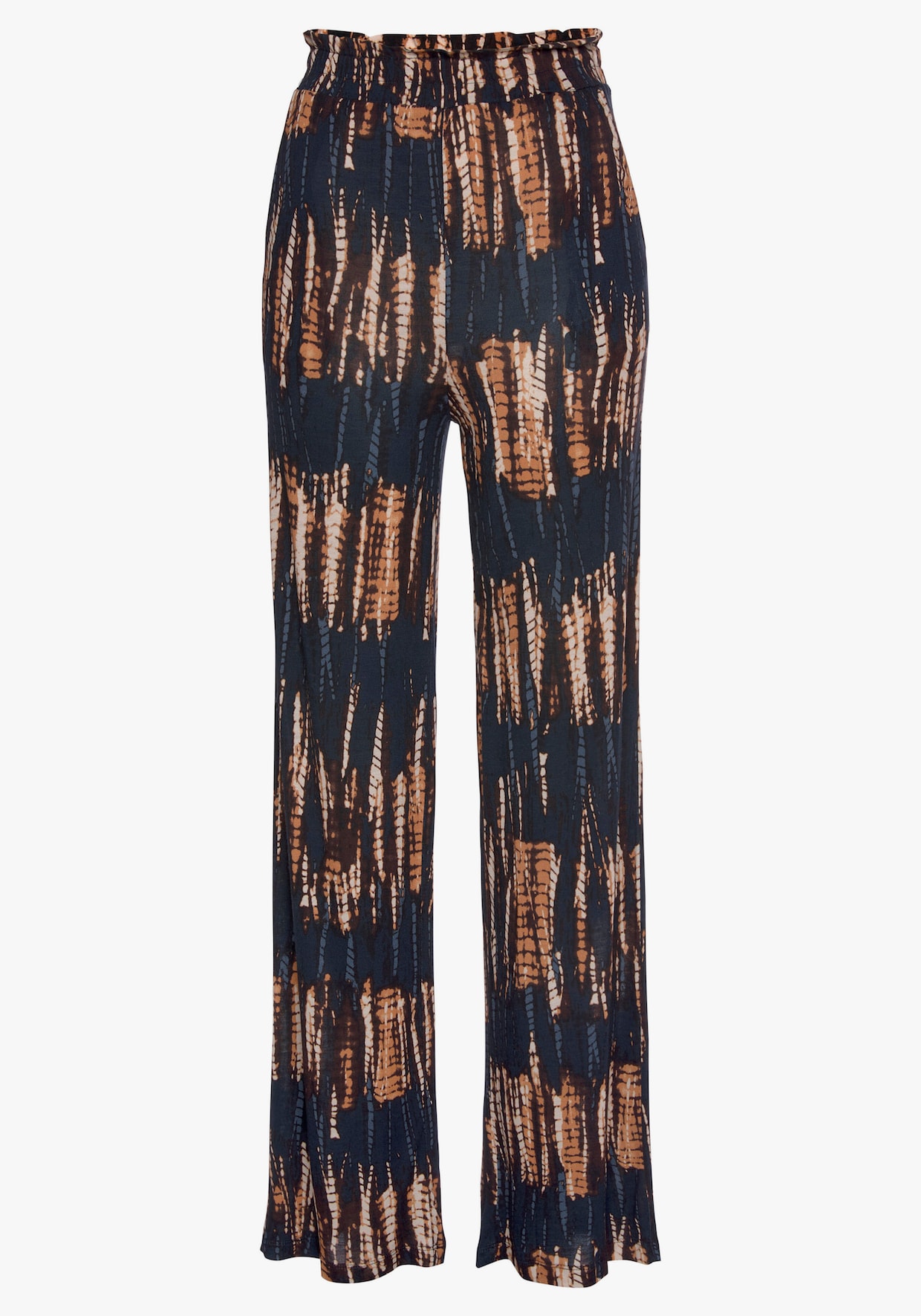 Buffalo pantalon en jersey - marine imprimé