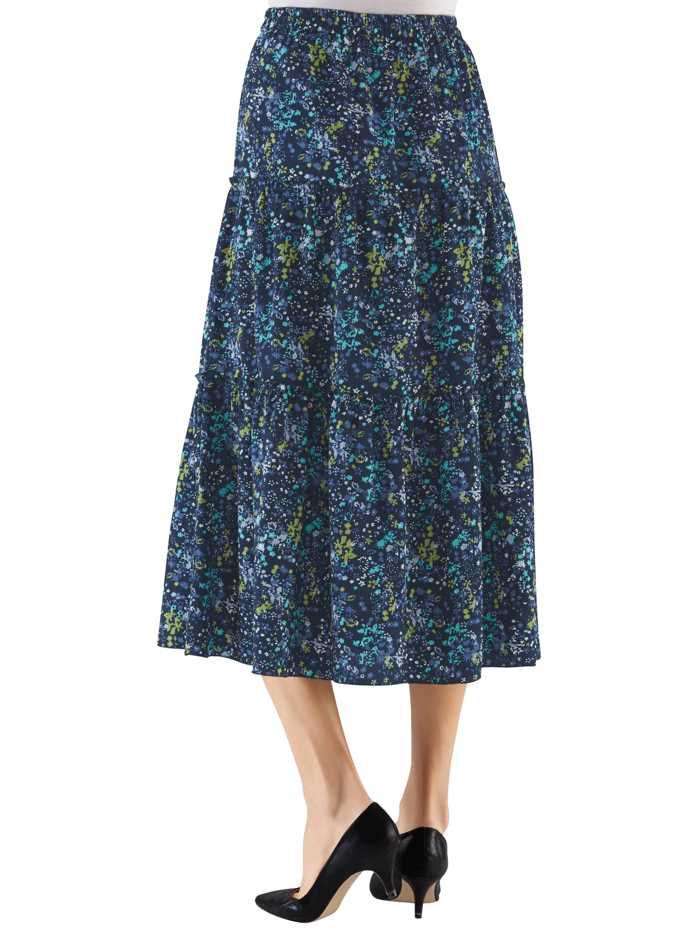 Rock - marine-türkis-bedruckt