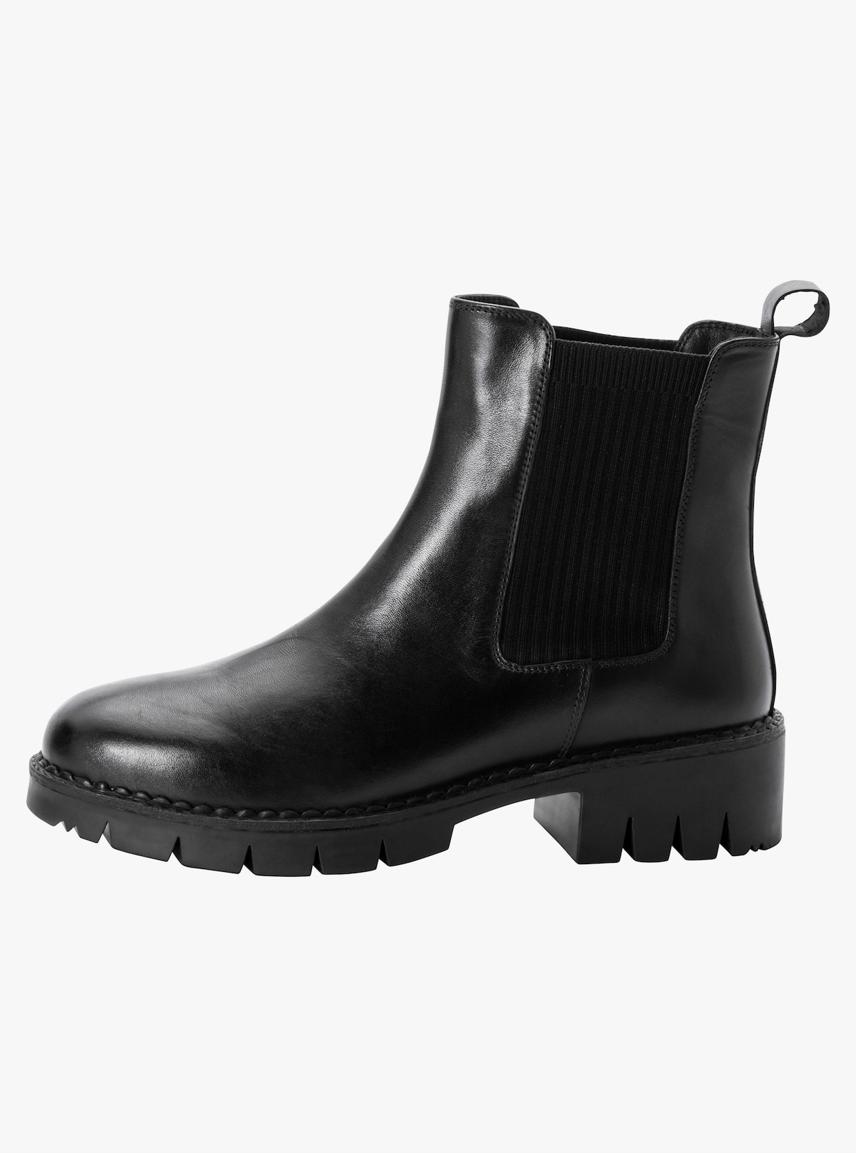 sheego Chelseaboots - schwarz