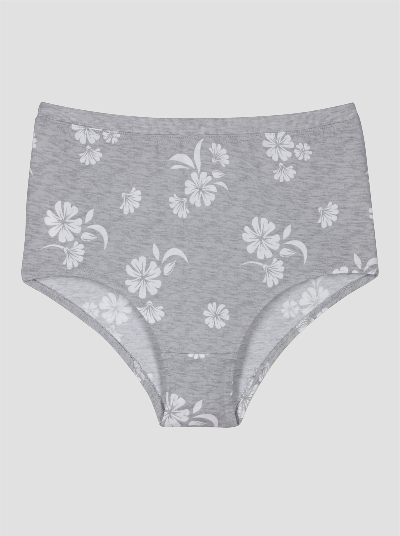 Kalhotky s pasem v balení po 4 ks - pestrá-melír